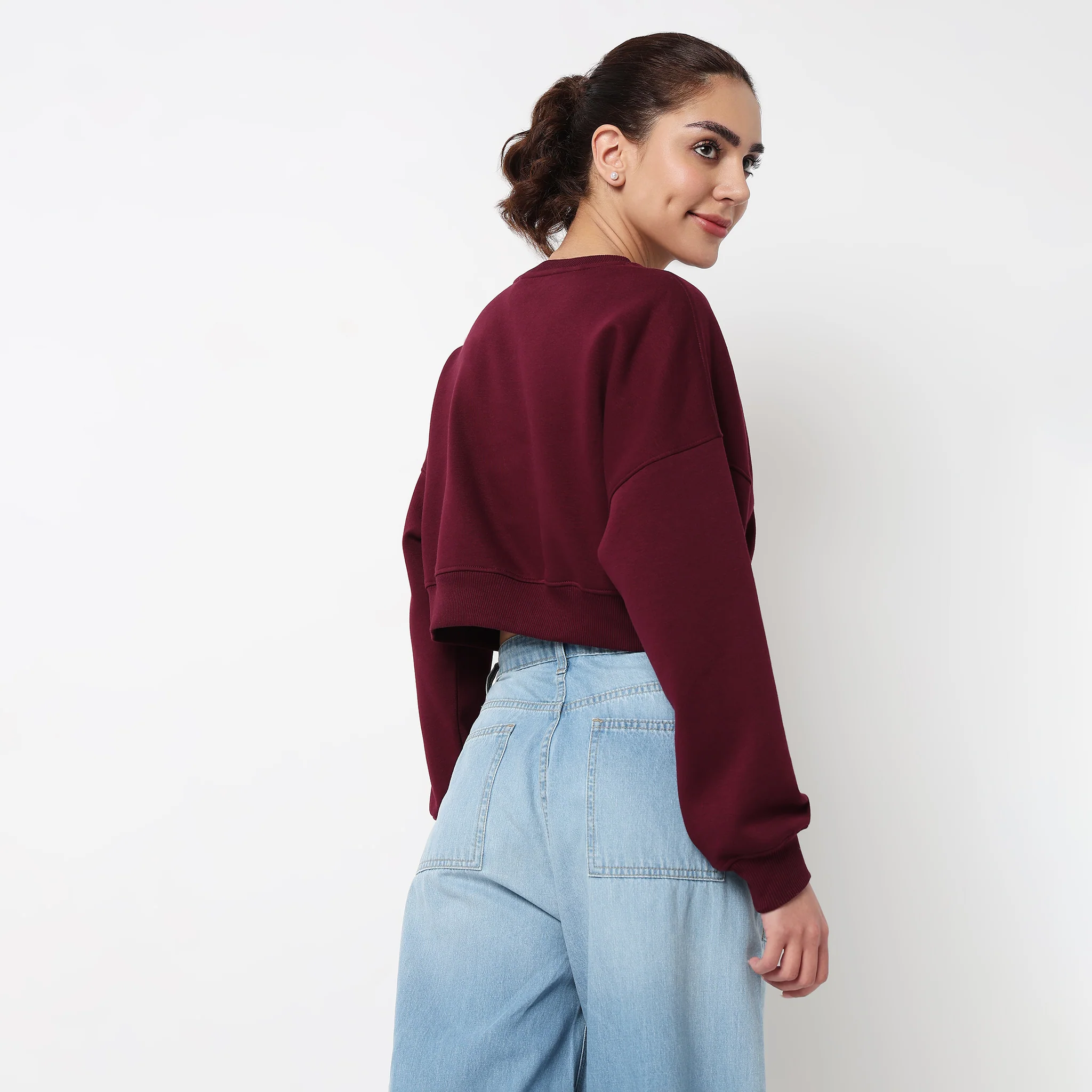 Boxy Fit Graphic Sweat Tee - Image 3