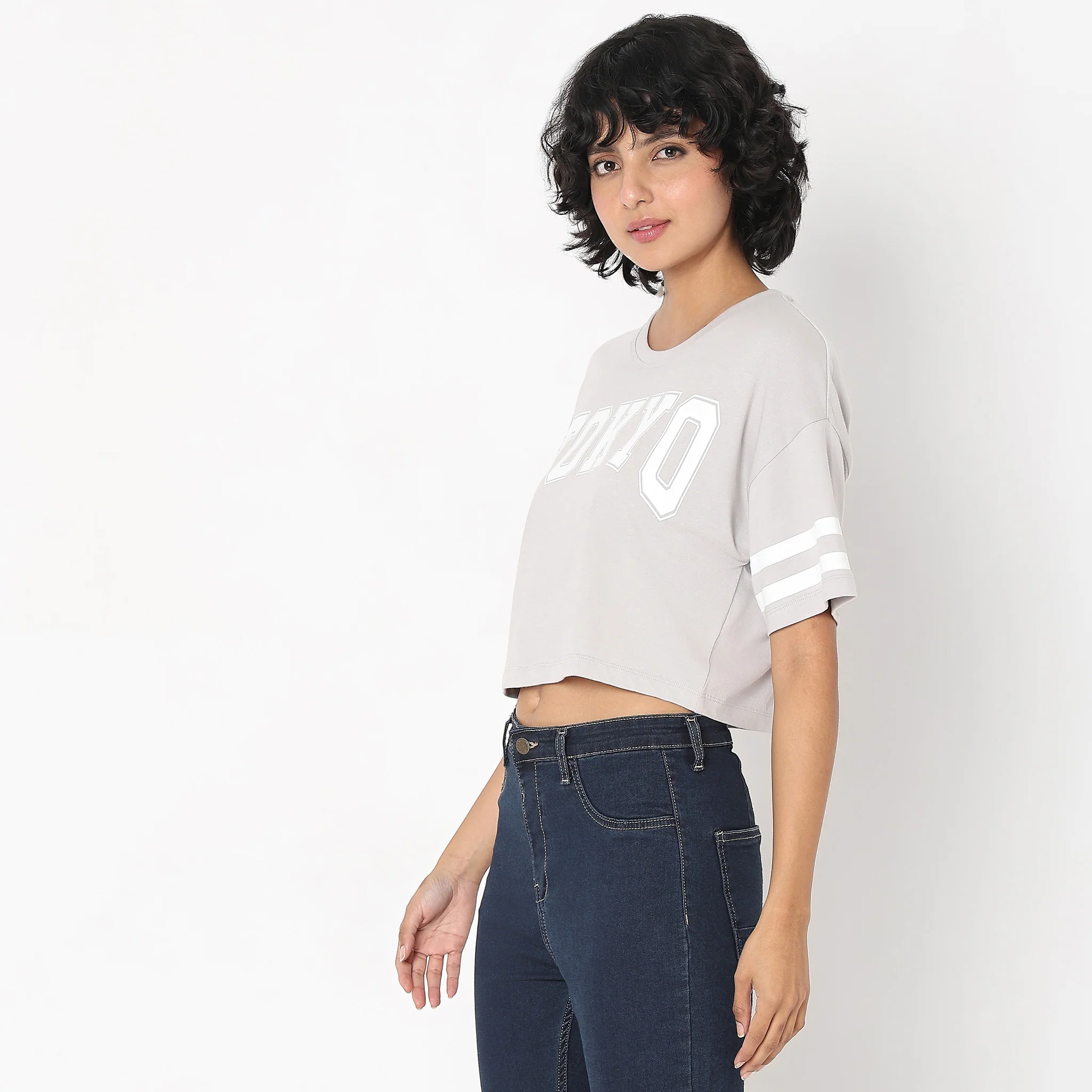 Boxy Fit Graphic T-Shirt - Image 5