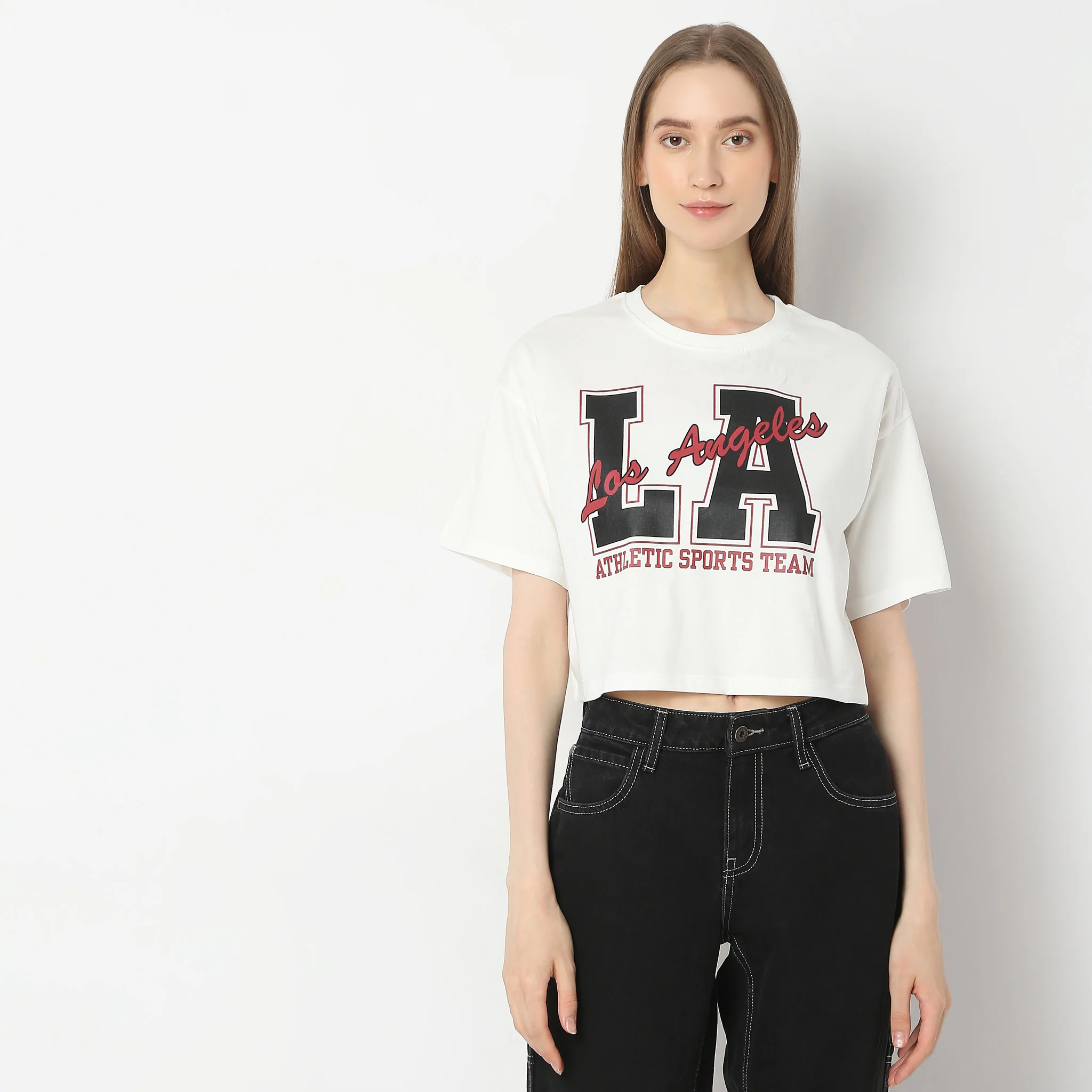 Boxy Fit Graphic T-Shirt - Image 2