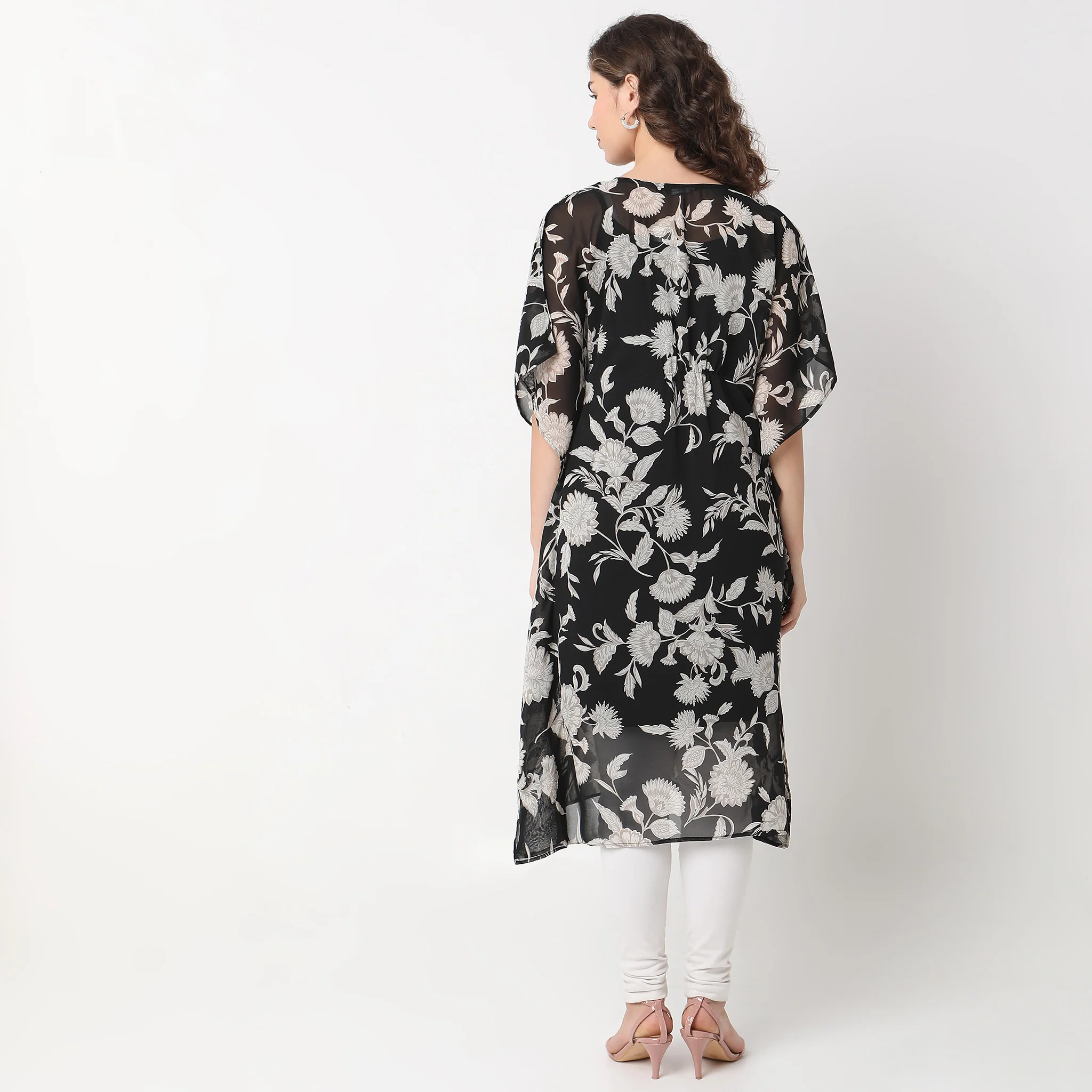 Boxy Fit Printed Kurta - Image 3