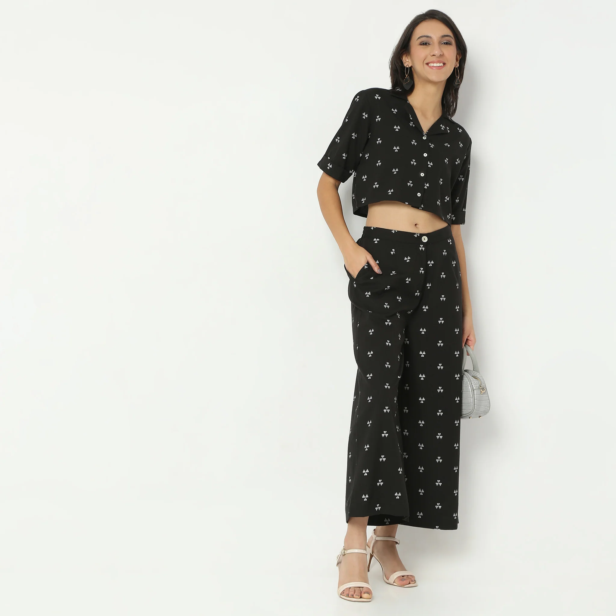 Boxy Fit Printed Shirt - Image 7