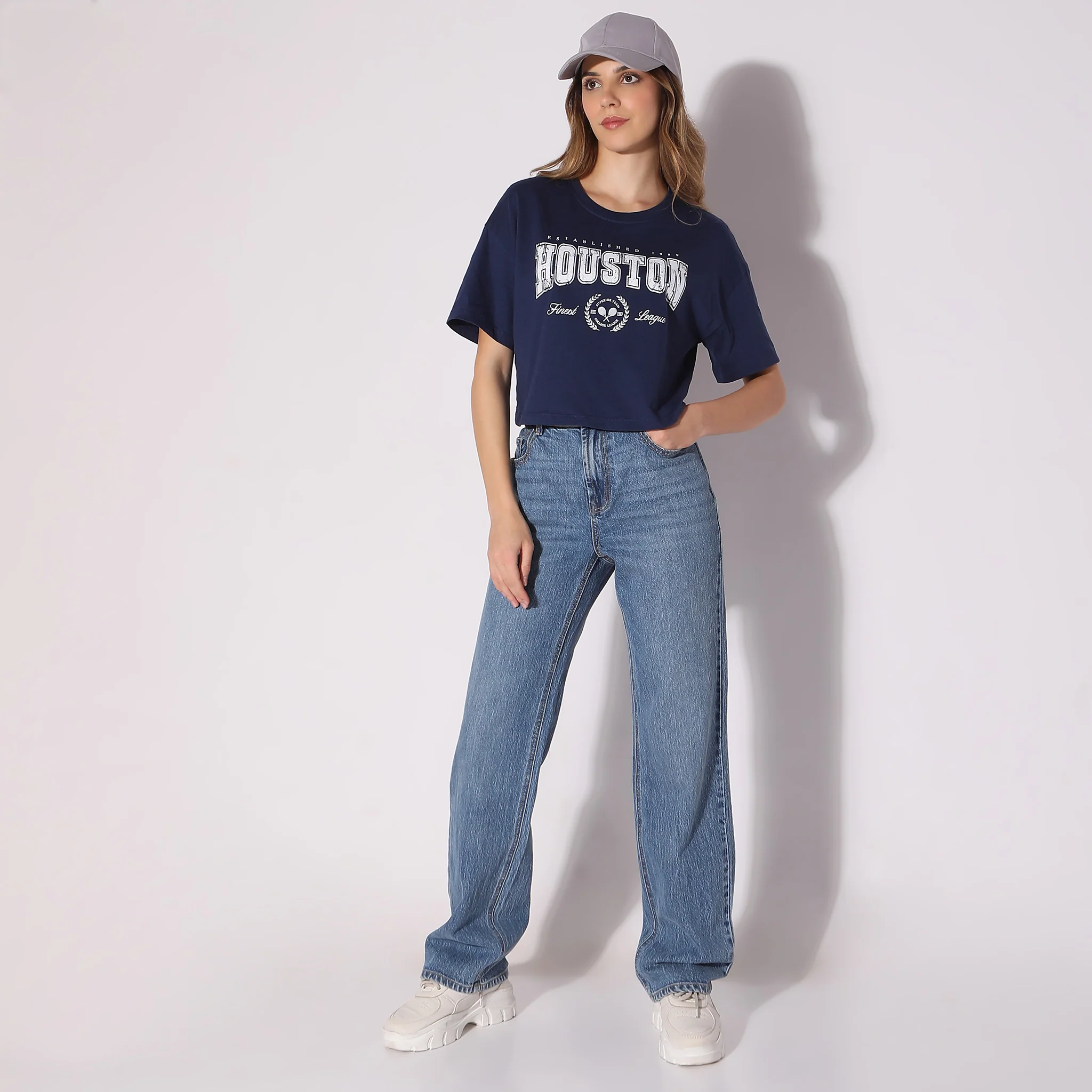 Boxy Fit Printed T-Shirt - Image 6