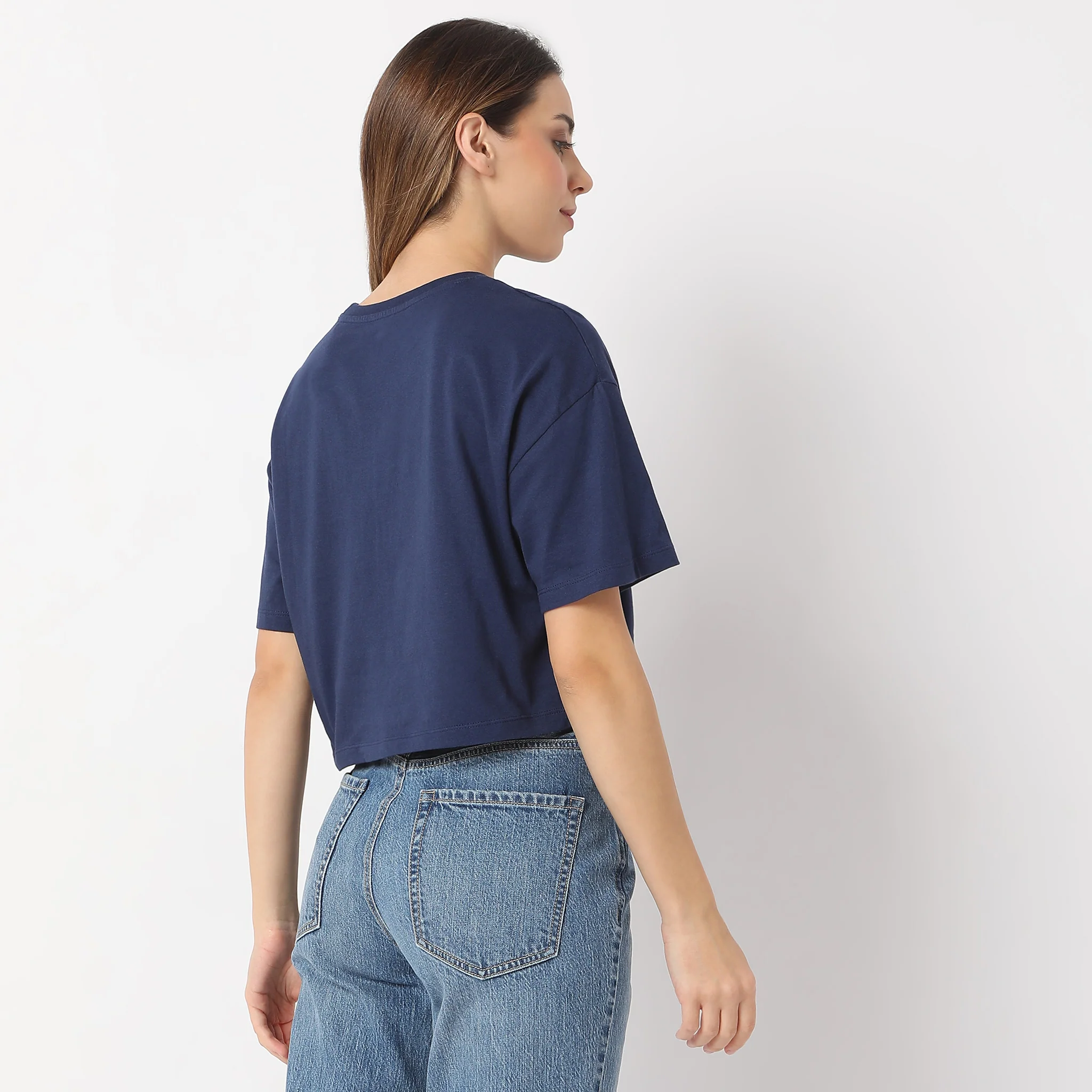 Boxy Fit Printed T-Shirt - Image 8