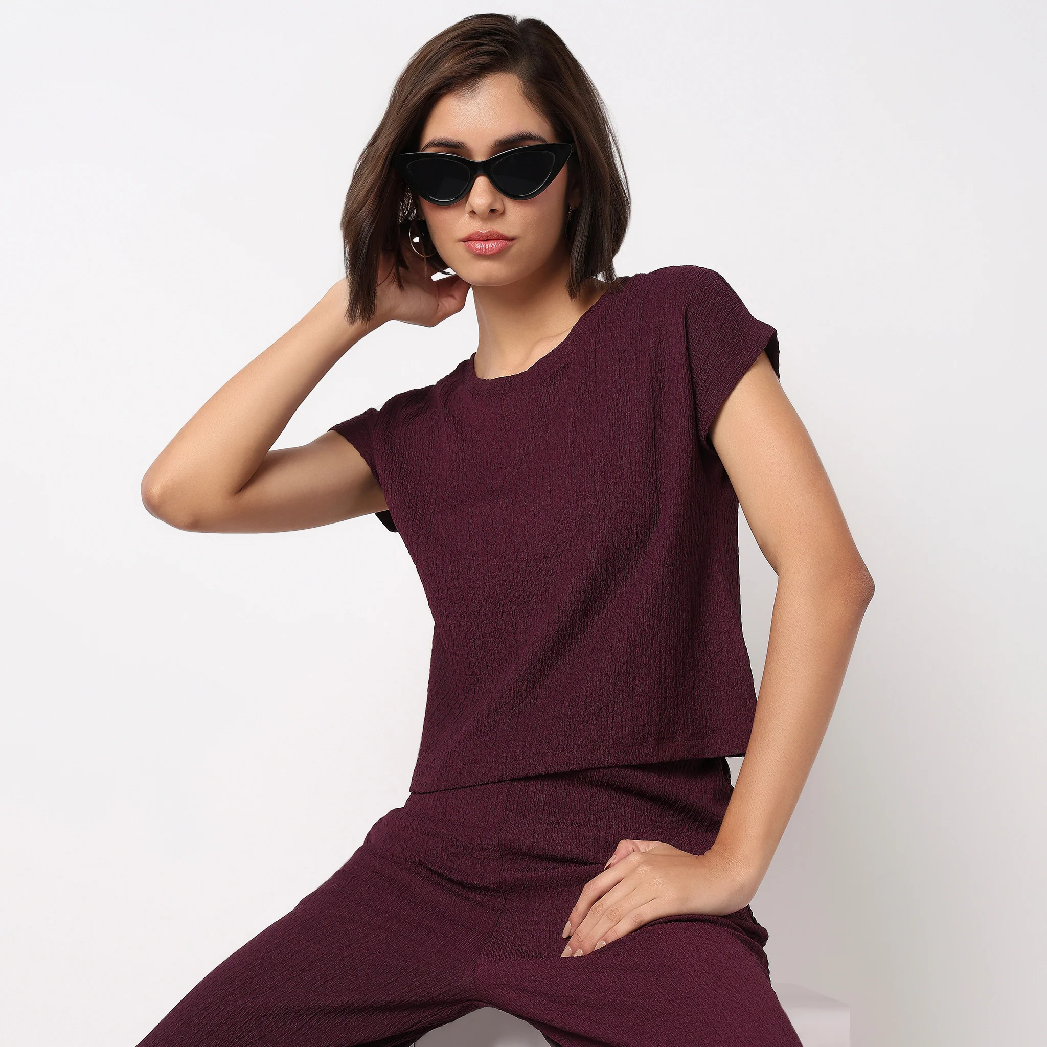 Cropped Boxy Fit Betty Top - Image 17