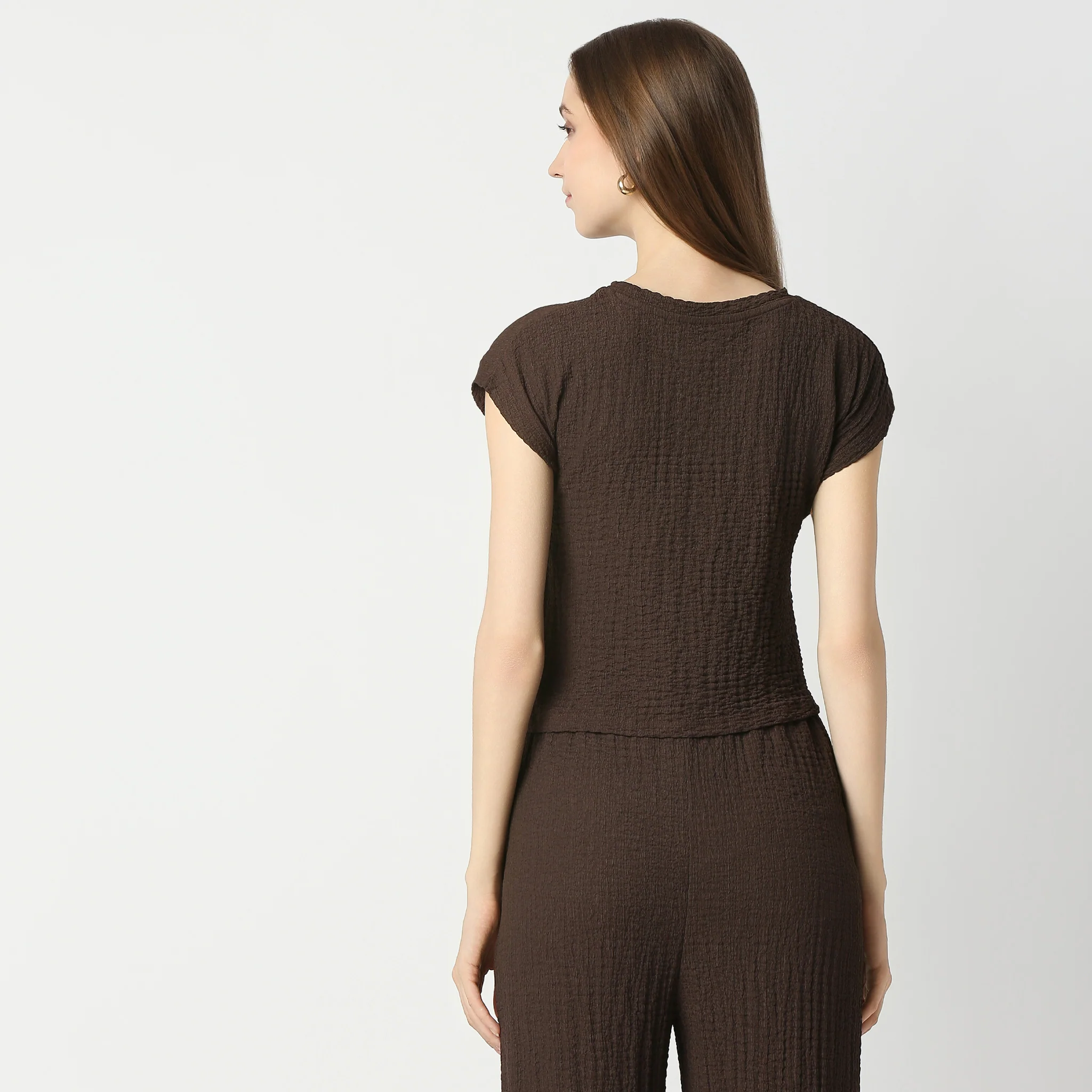 Cropped Boxy Fit Betty Top - Image 3