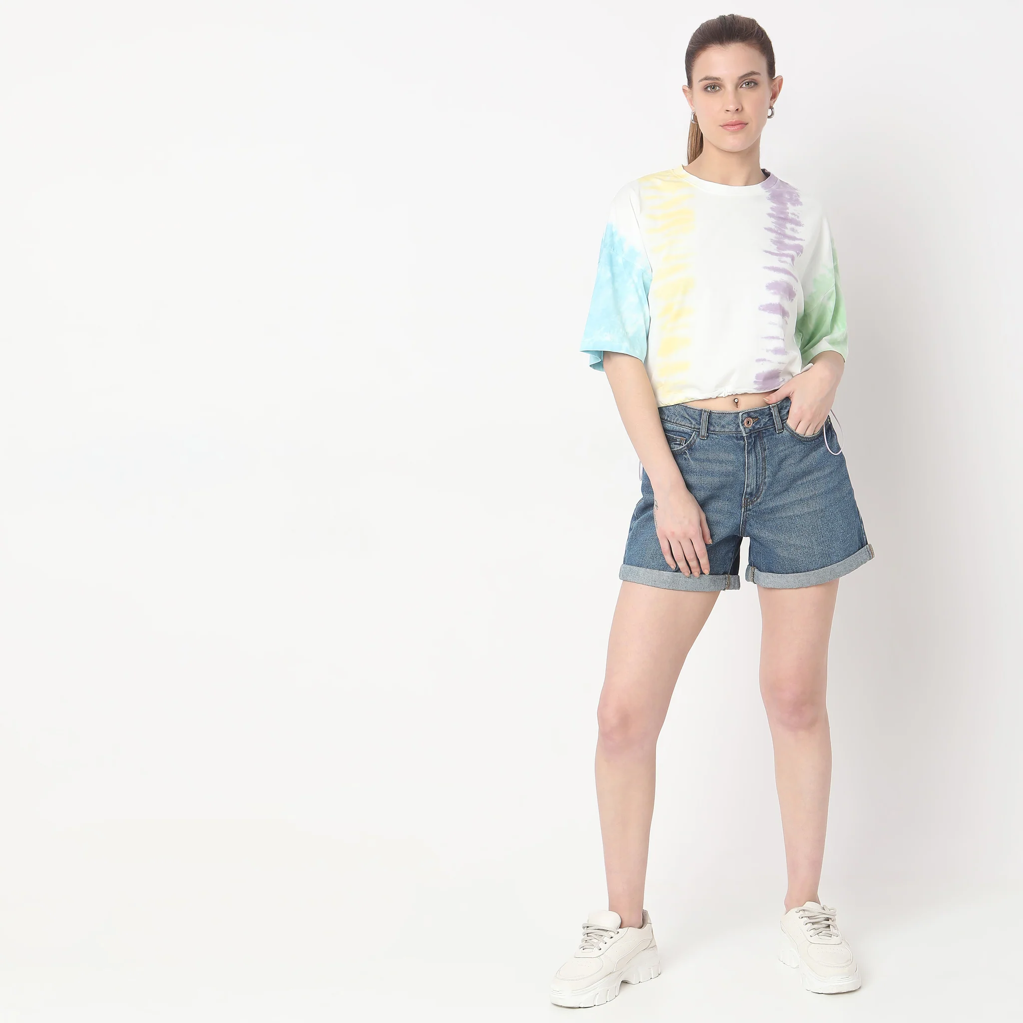 Boxy Fit Tie - Dye T-Shirt - Image 2