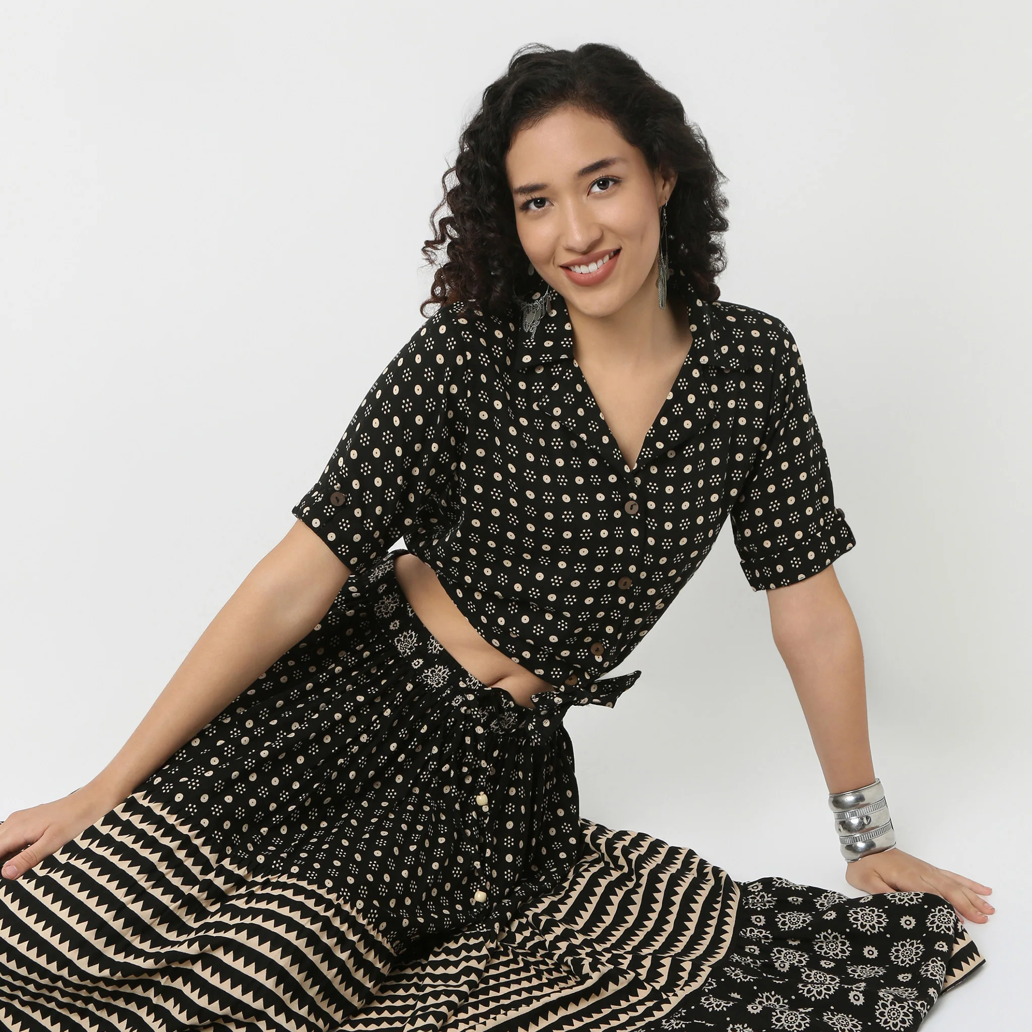 Boxy Tie-Front Shirt - Image 4