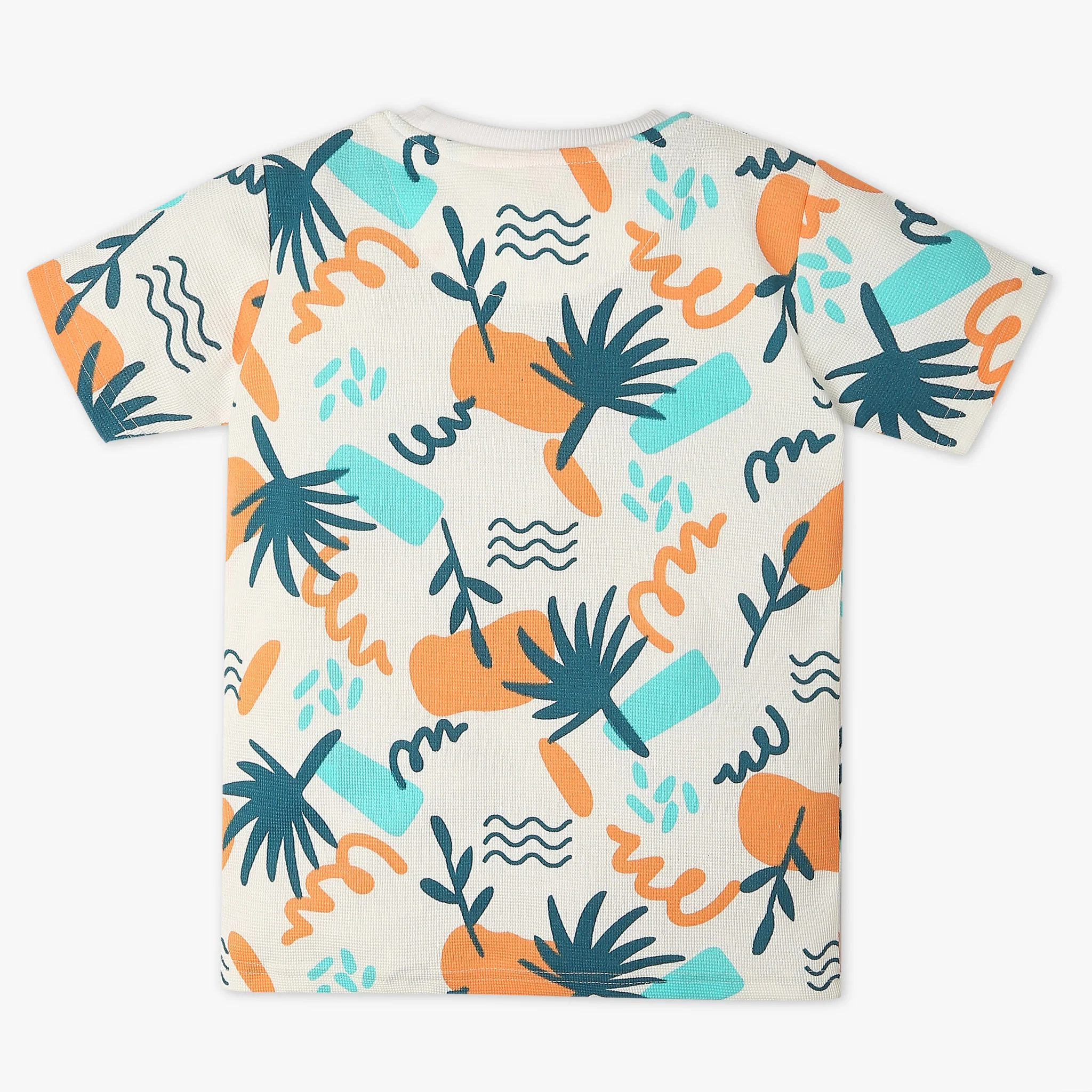 Boys All Over Print Crew Neck T-Shirt - Image 2