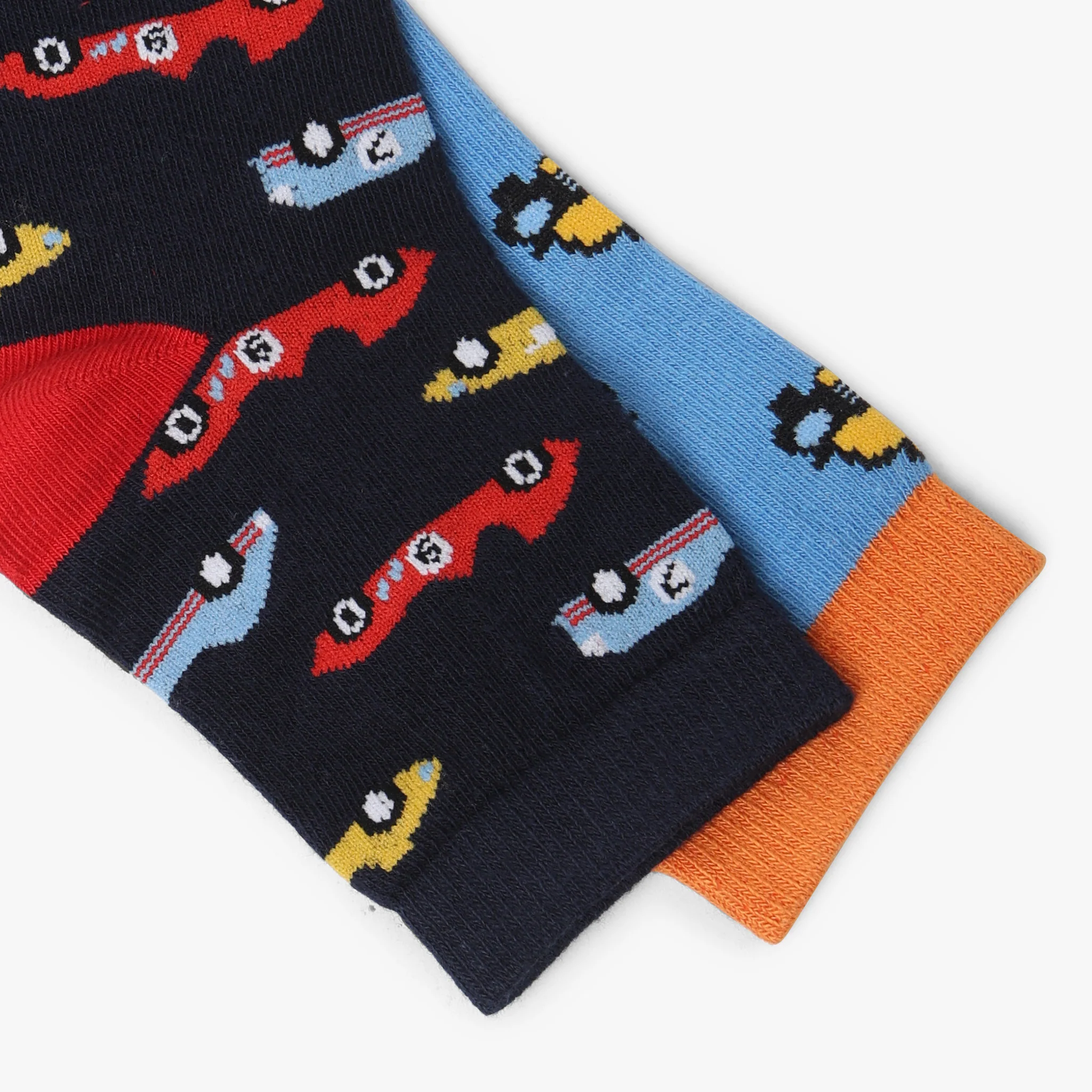 Boys Ankle Length Printed Socks (Pack of 2) - Image 5