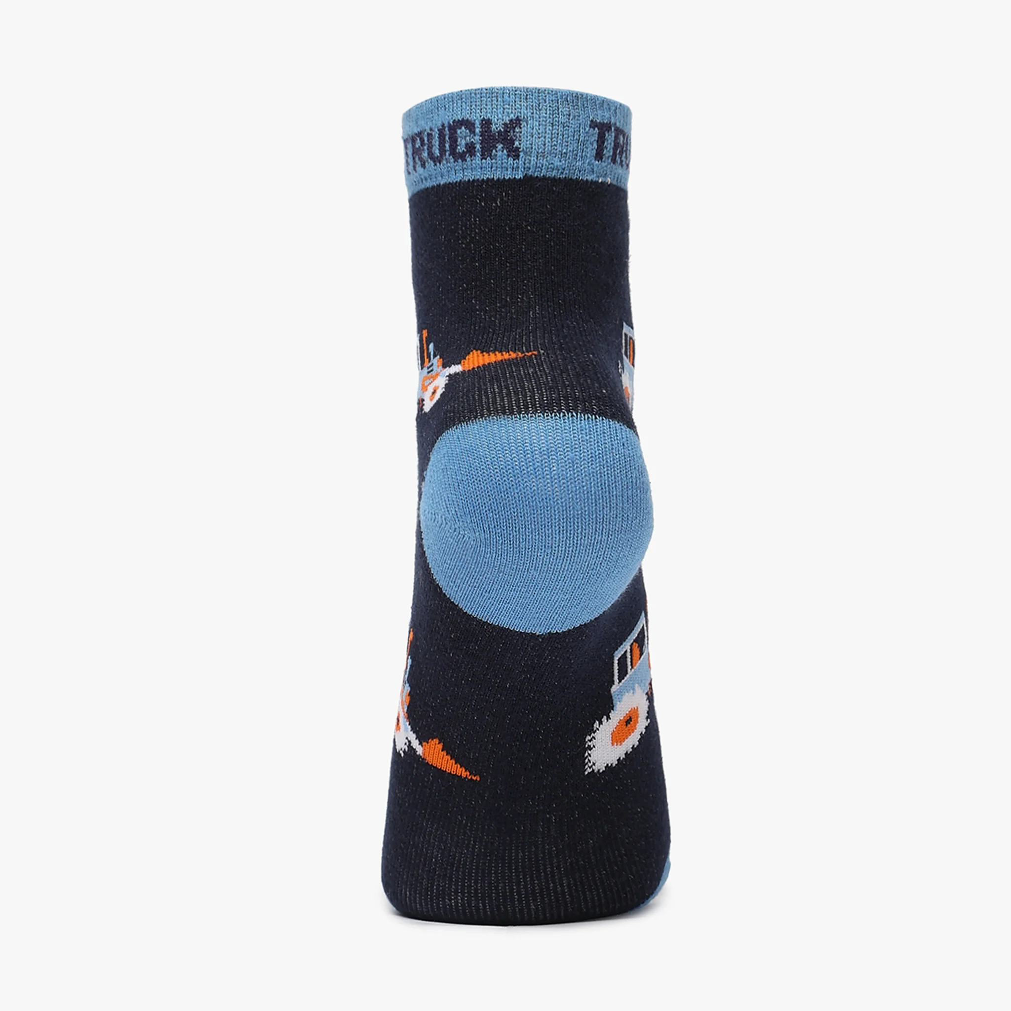 Boys Ankle Length Printed Socks (Pack of 2) - Image 3