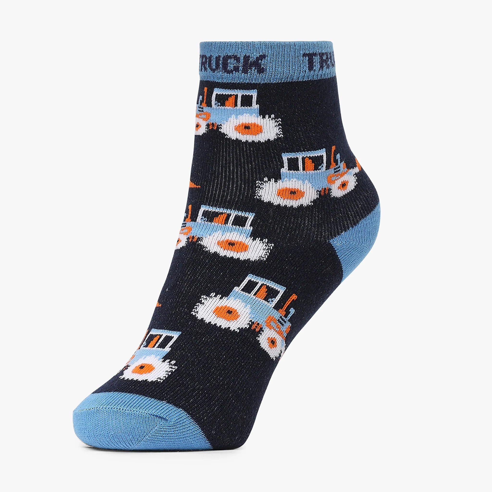 Boys Ankle Length Printed Socks (Pack of 2) - Image 4