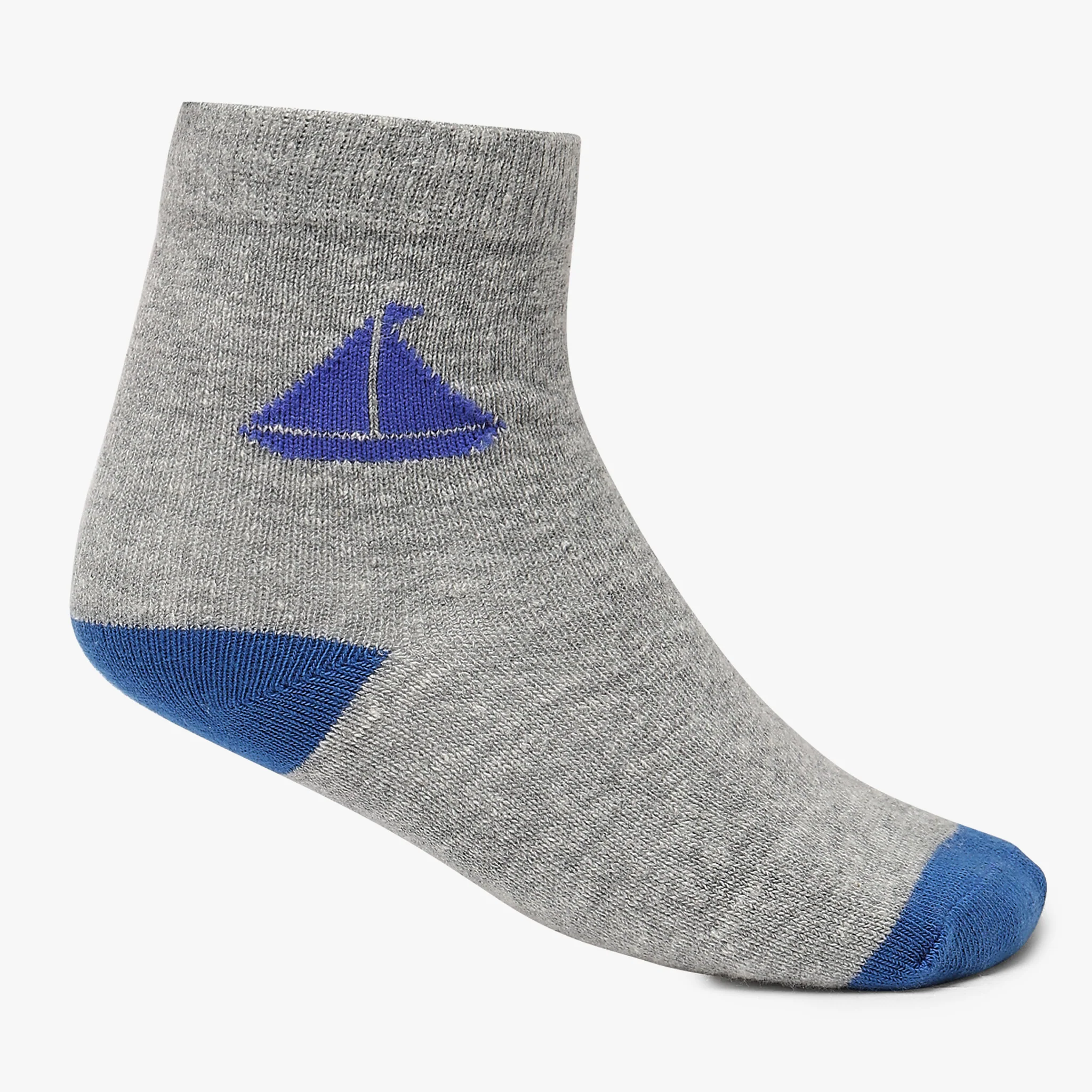 Boys Ankle Length Printed Socks (Pack of 2) - Image 2