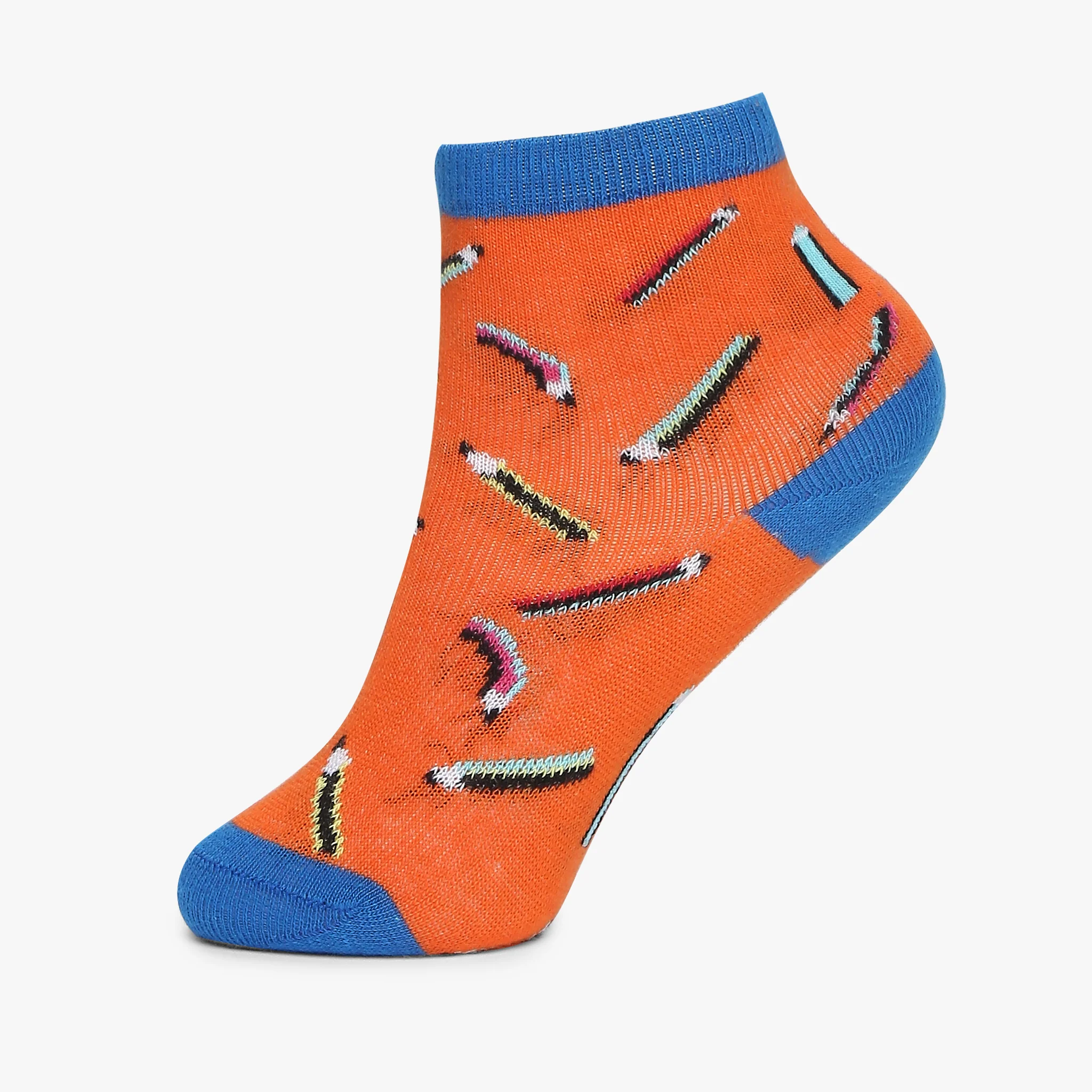 Boys Ankle Length Printed Socks (Pack of 2) - Image 3