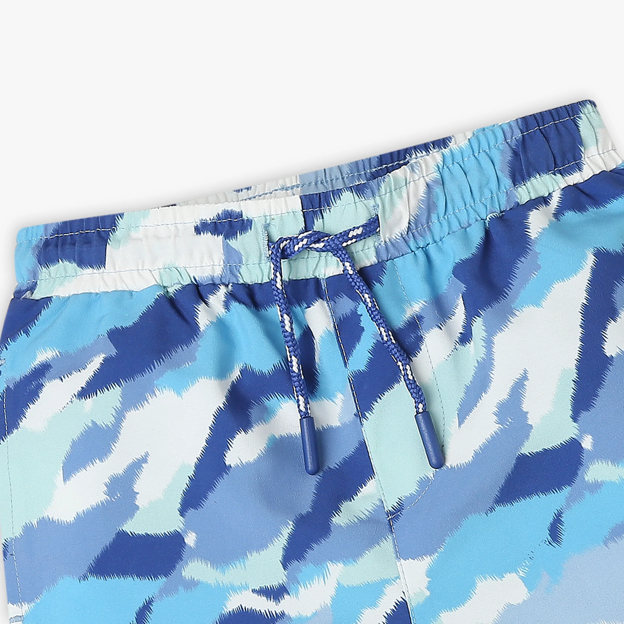 Boys Comfort Fit Printed Mid Rise Shorts - Image 3