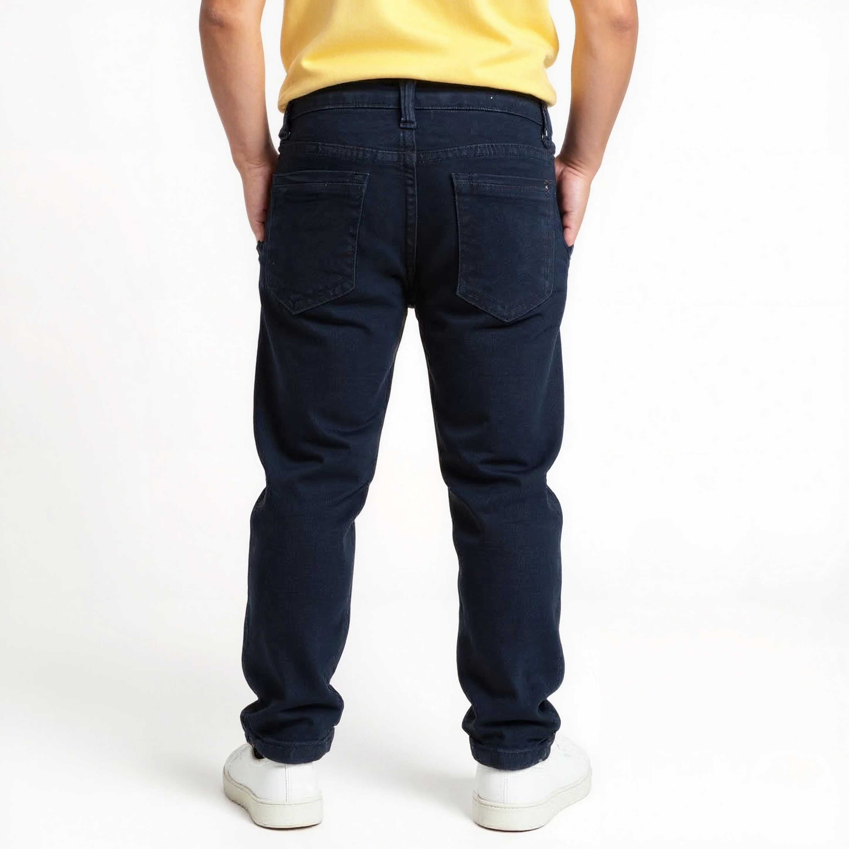 Boys Cool and Stylish Over Dyed Slim Fit Denim - Image 3