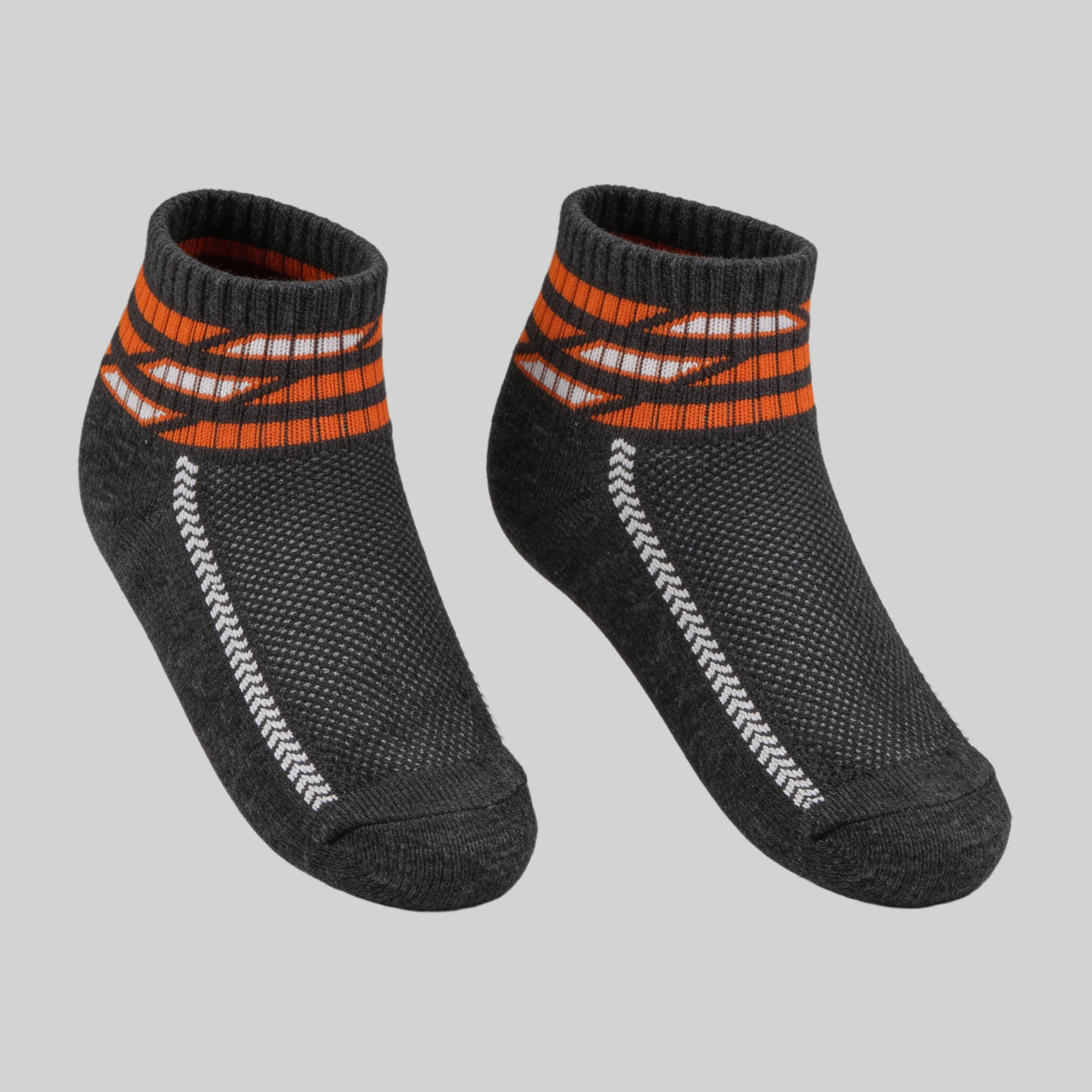 Boys Cotton Ankle Length Socks - Pack of 2 - Image 3