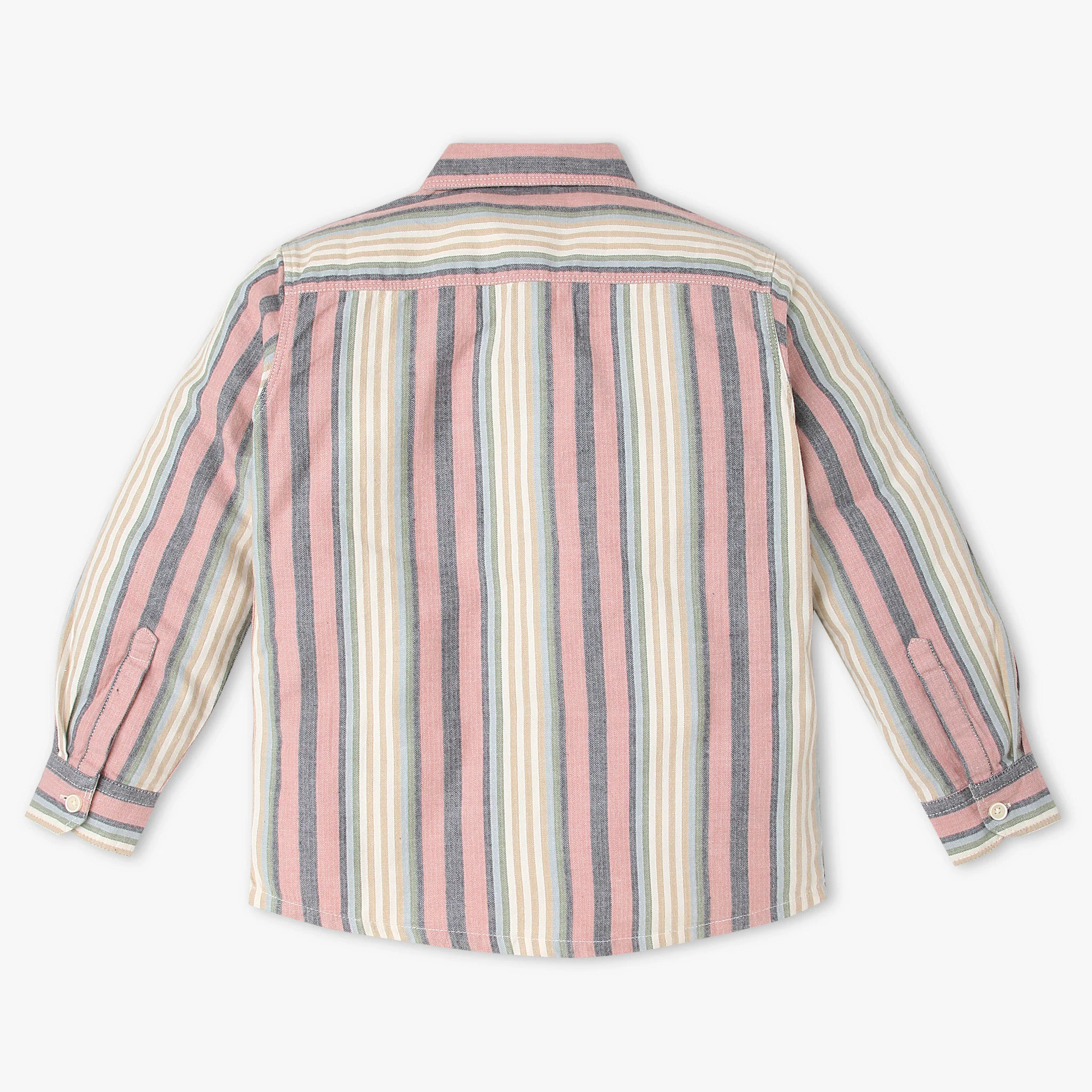 Boys Cotton Checkered Shirt - Image 2