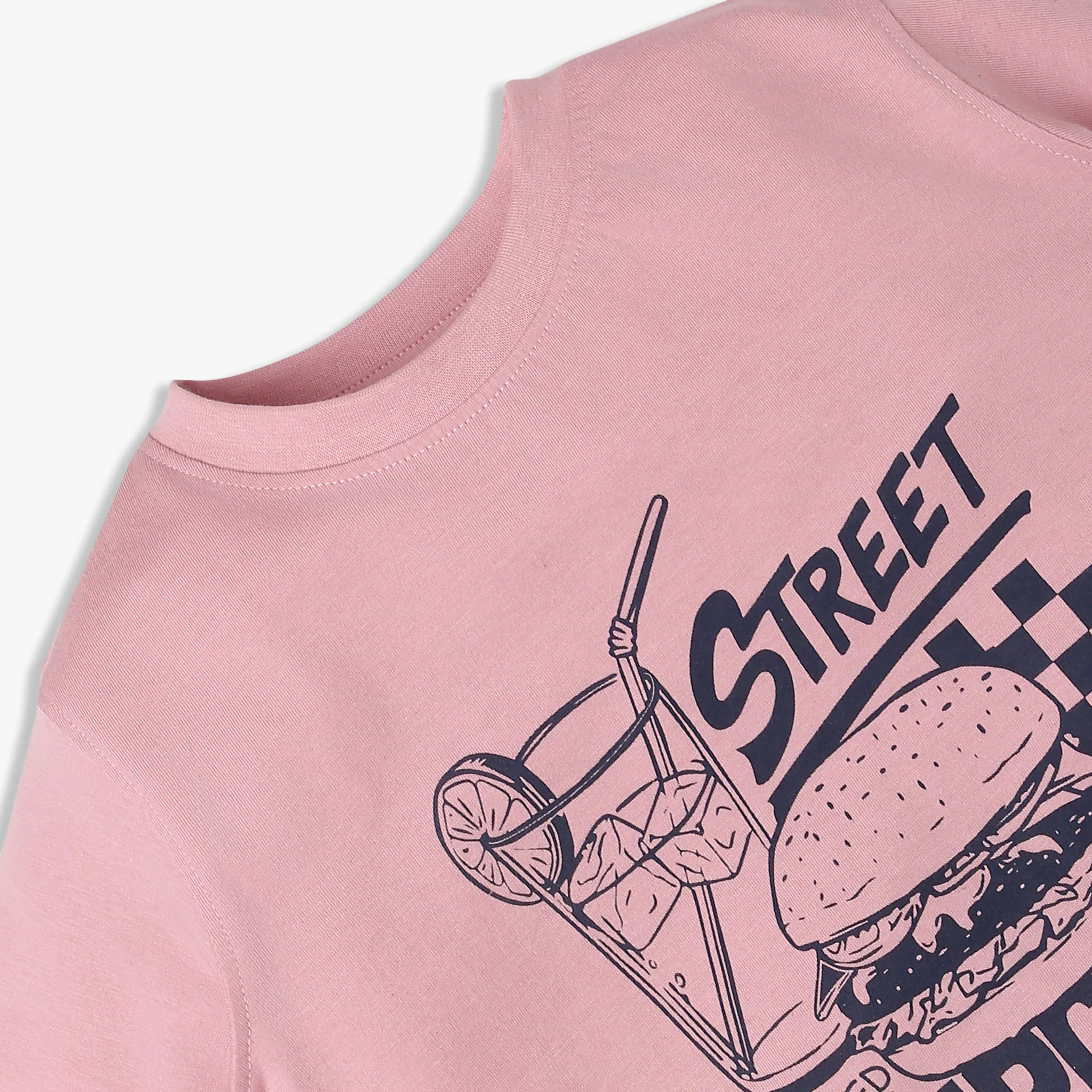 Boys Cotton Crew Neck Graphitee - Image 3