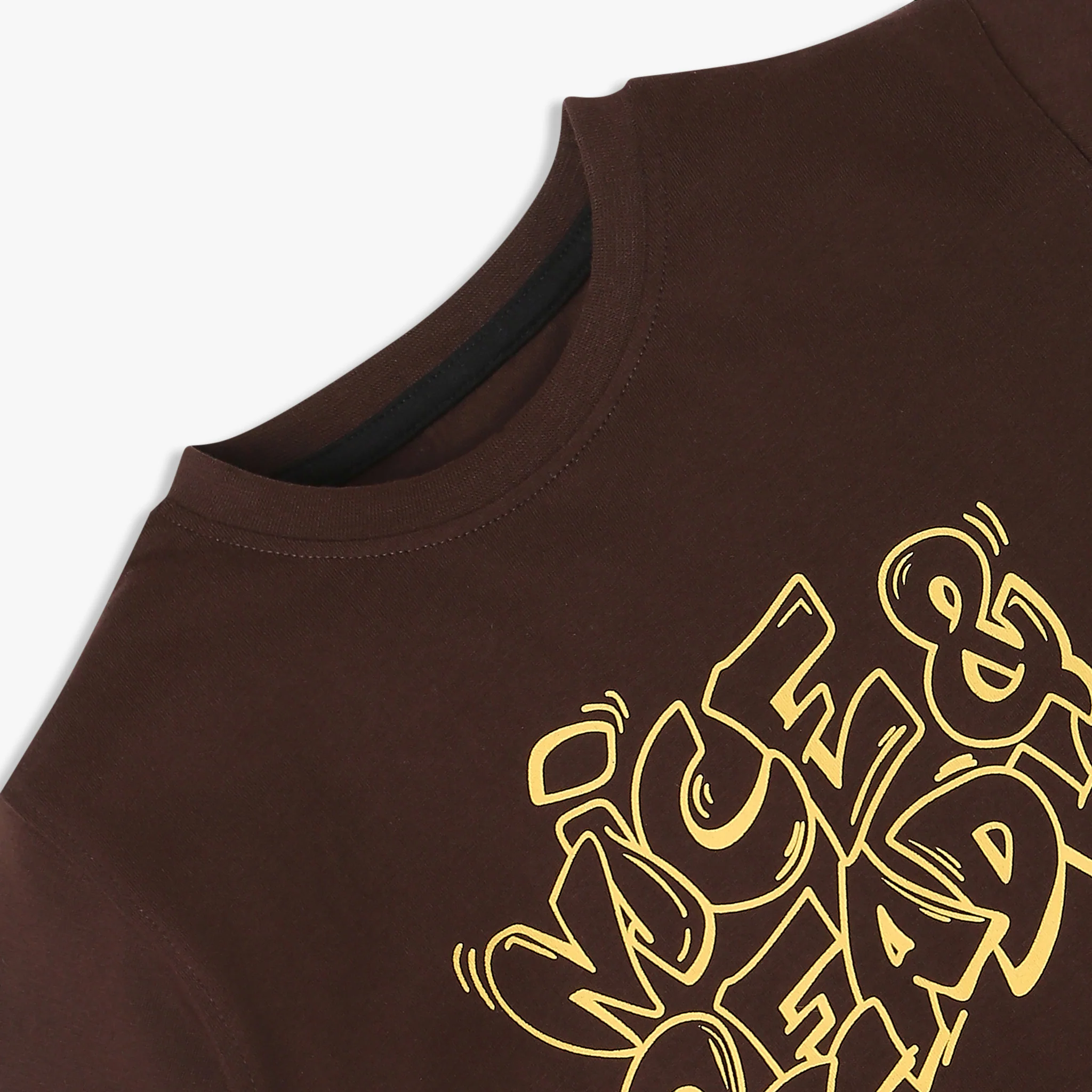 Boys Cotton Crew Neck Graphitee - Image 3