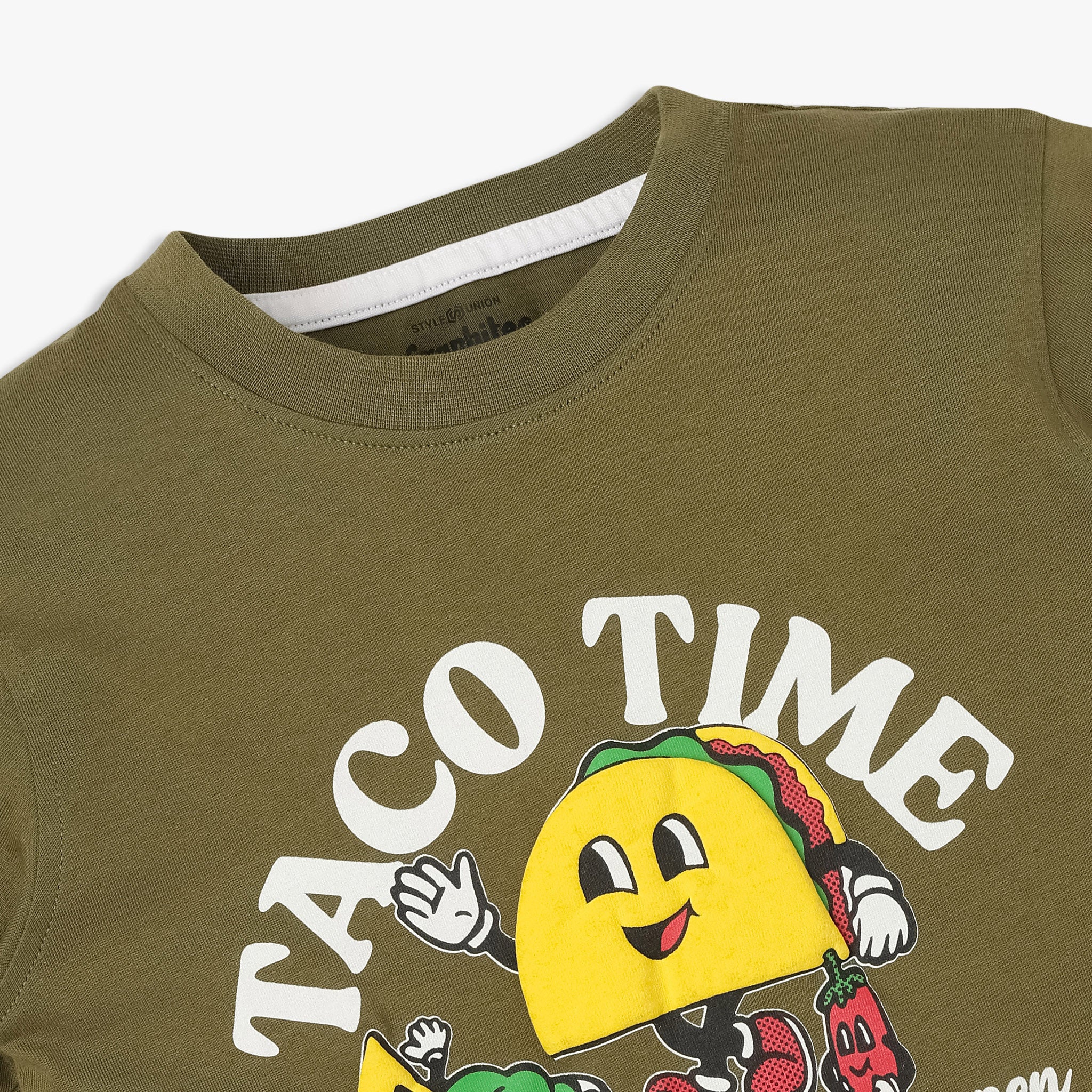 Boys Cotton Crew Neck Graphitee - Image 3
