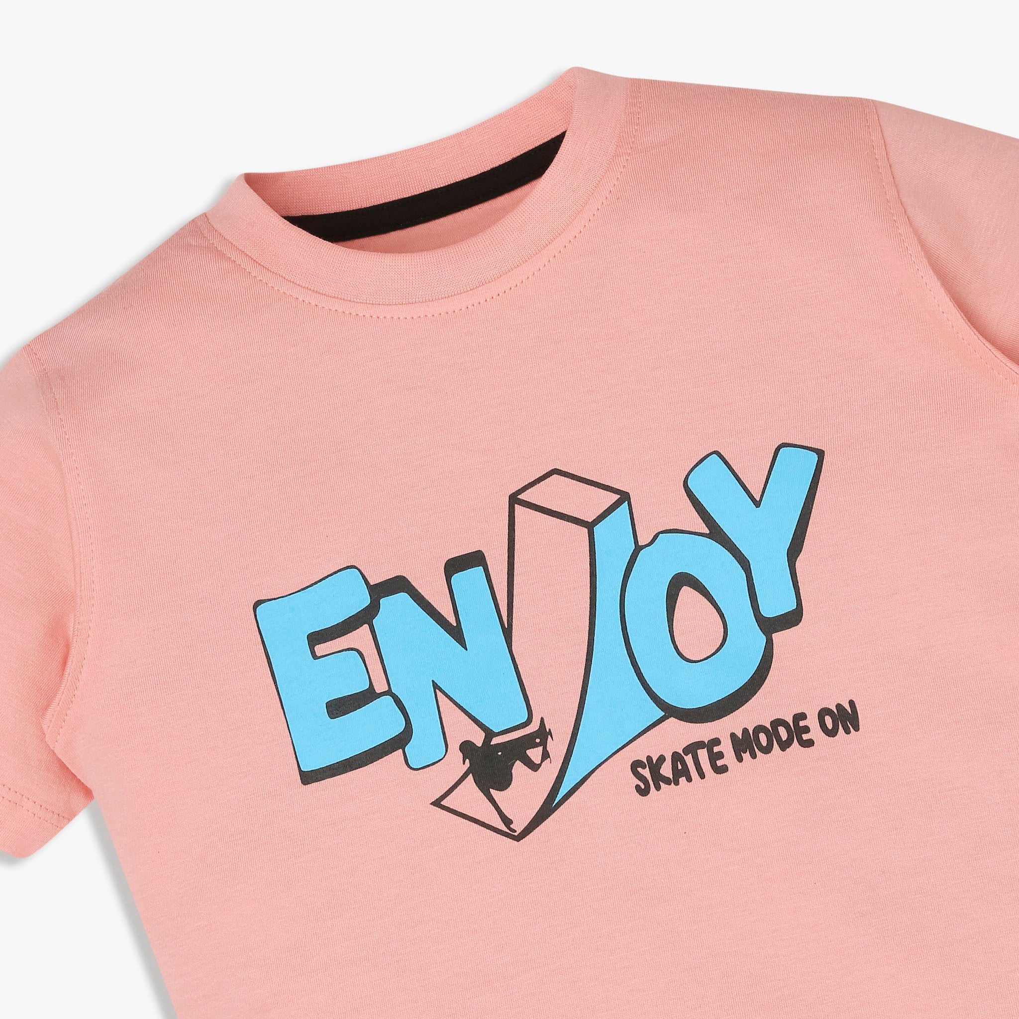 Boys Cotton Crew Neck Graphitee - Image 3