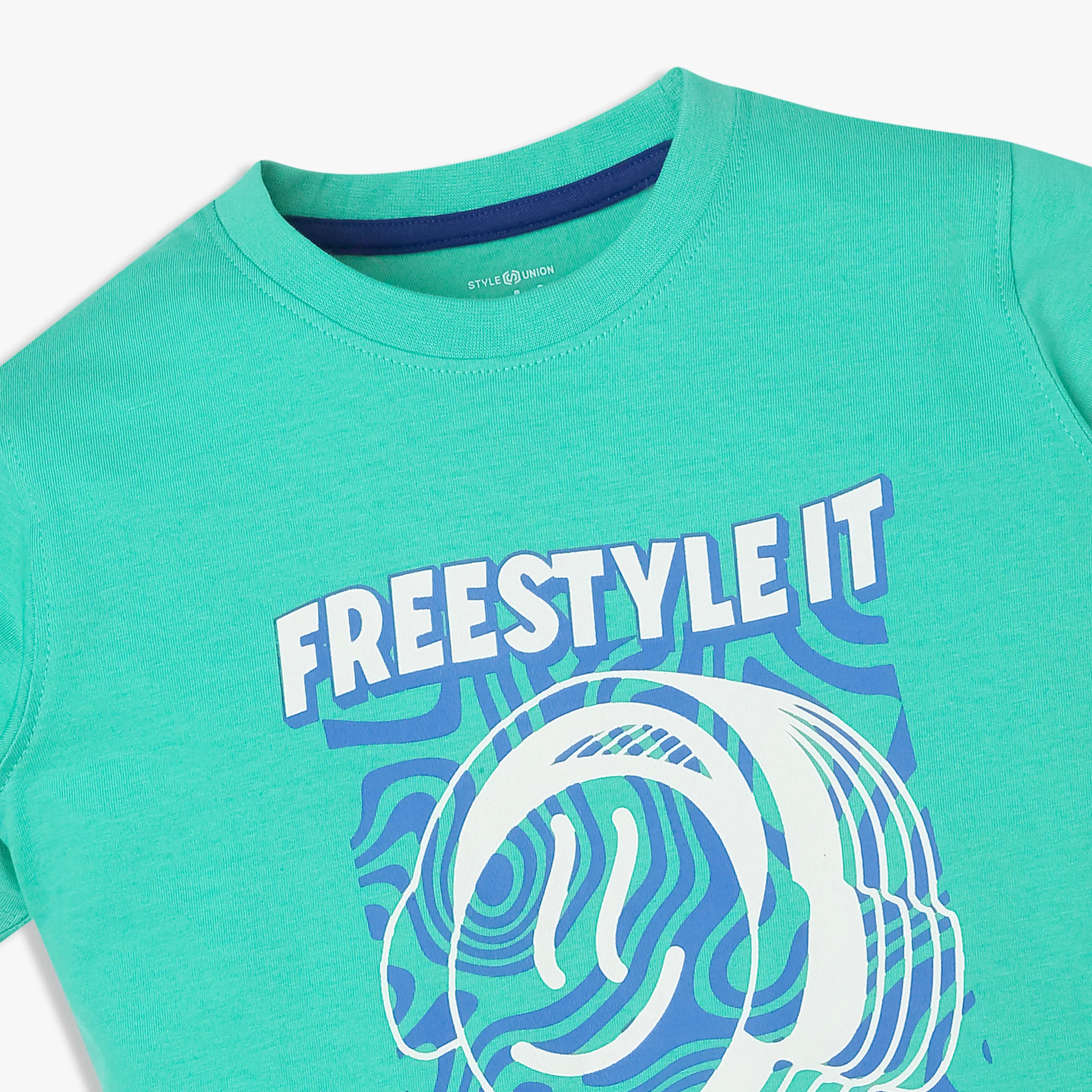 Boys Cotton Crew Neck Graphitee - Image 3