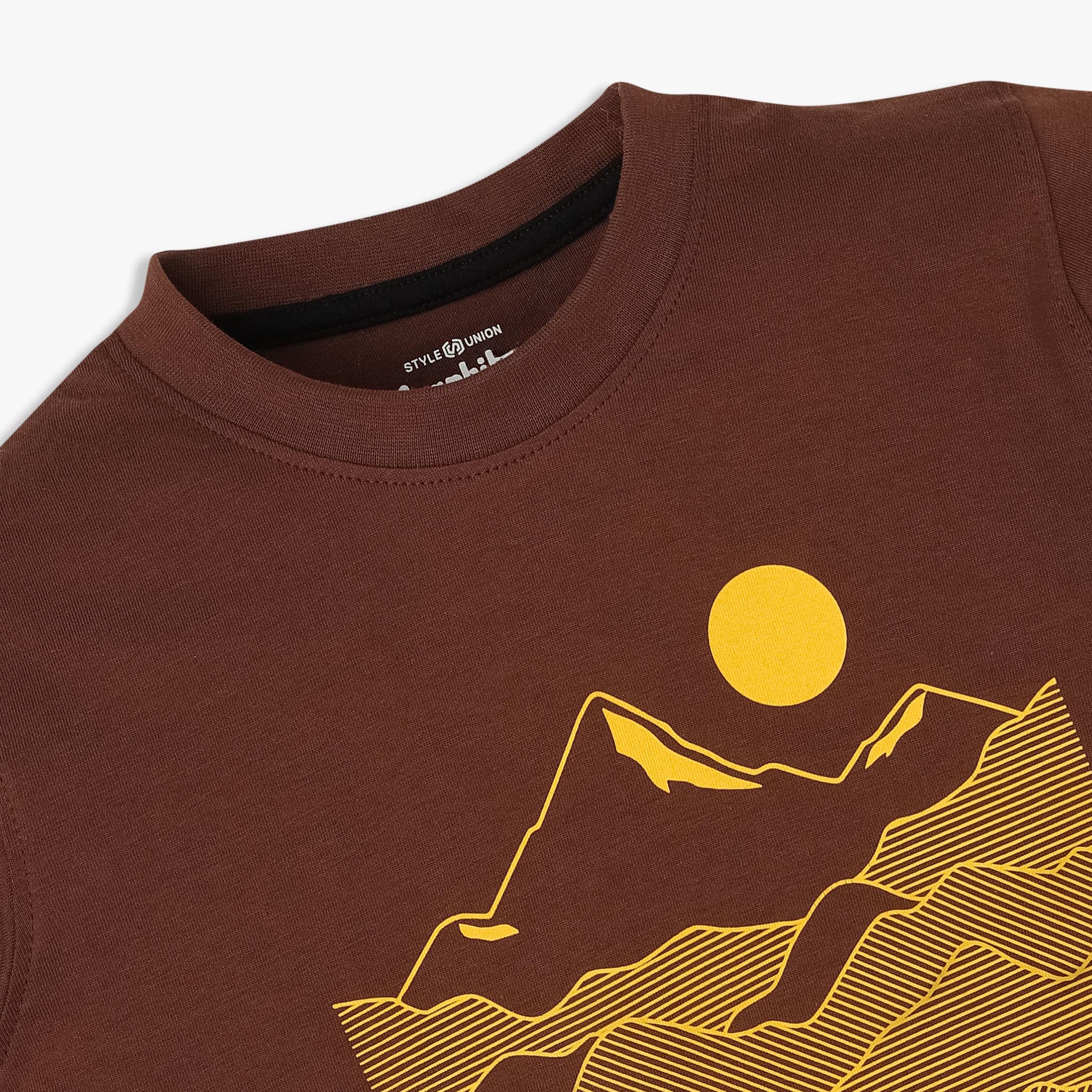 Boys Cotton Crew Neck Graphitee - Image 3