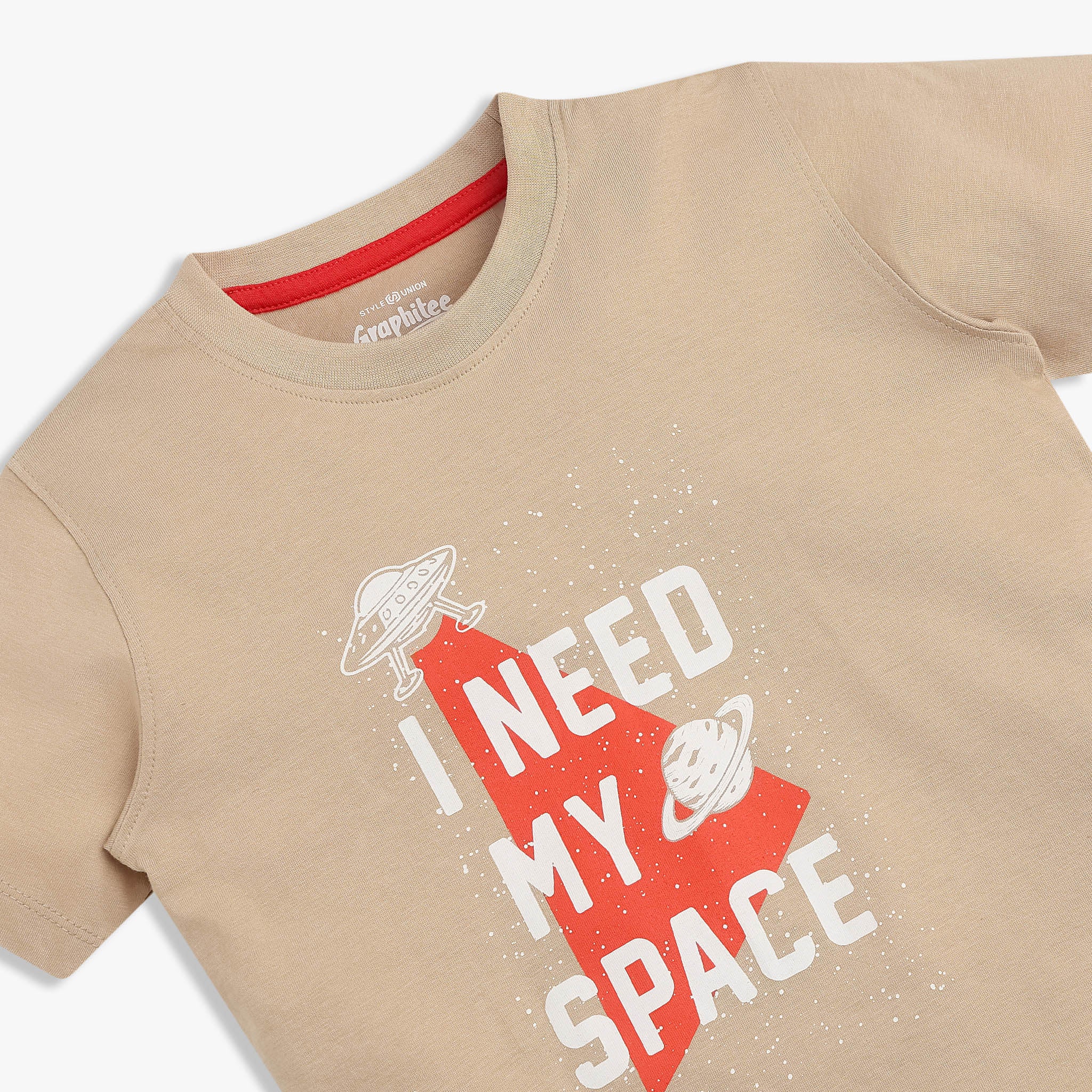 Boys Cotton Crew Neck Graphitee - Image 3