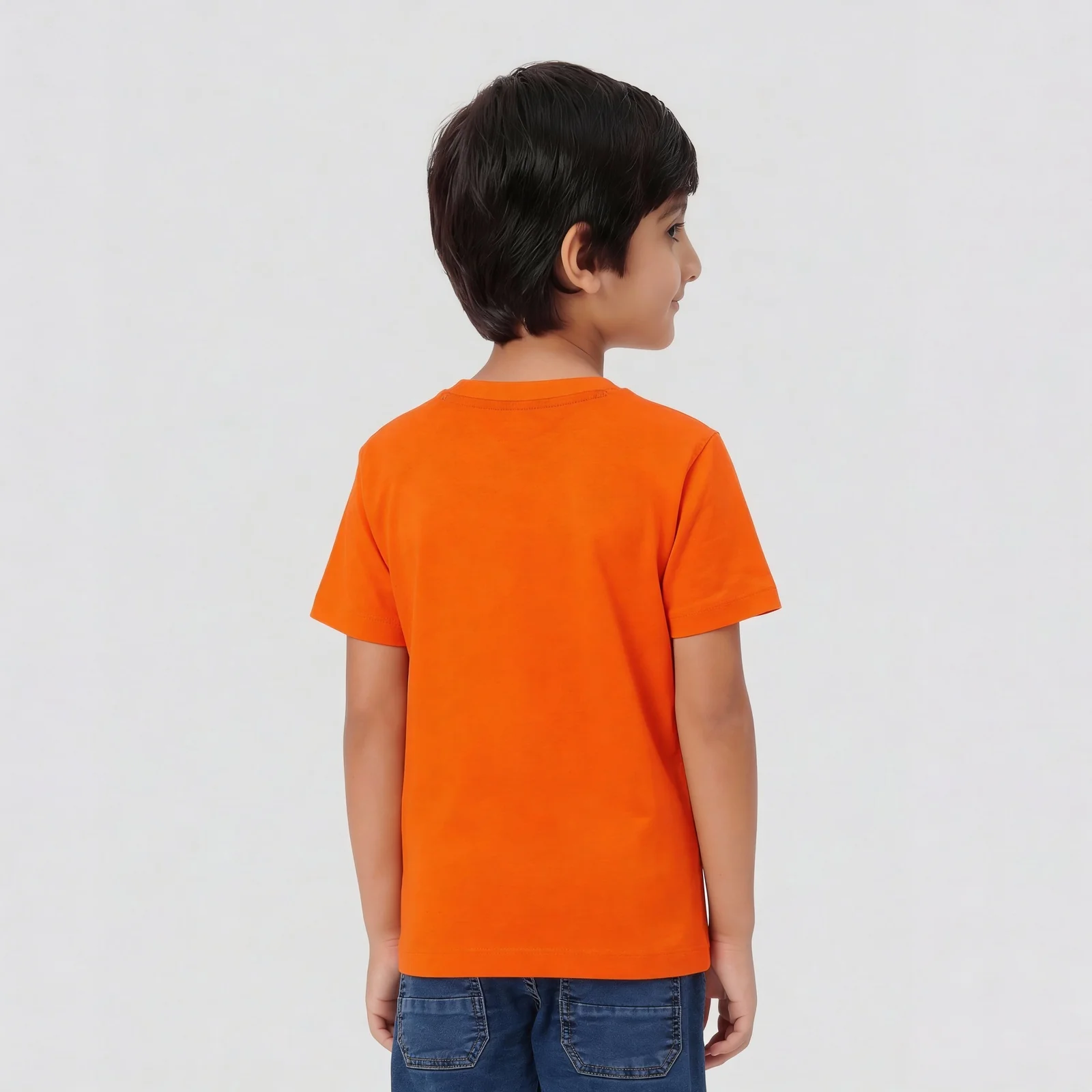 Boys Cotton Crew Neck Graphitee - Image 3