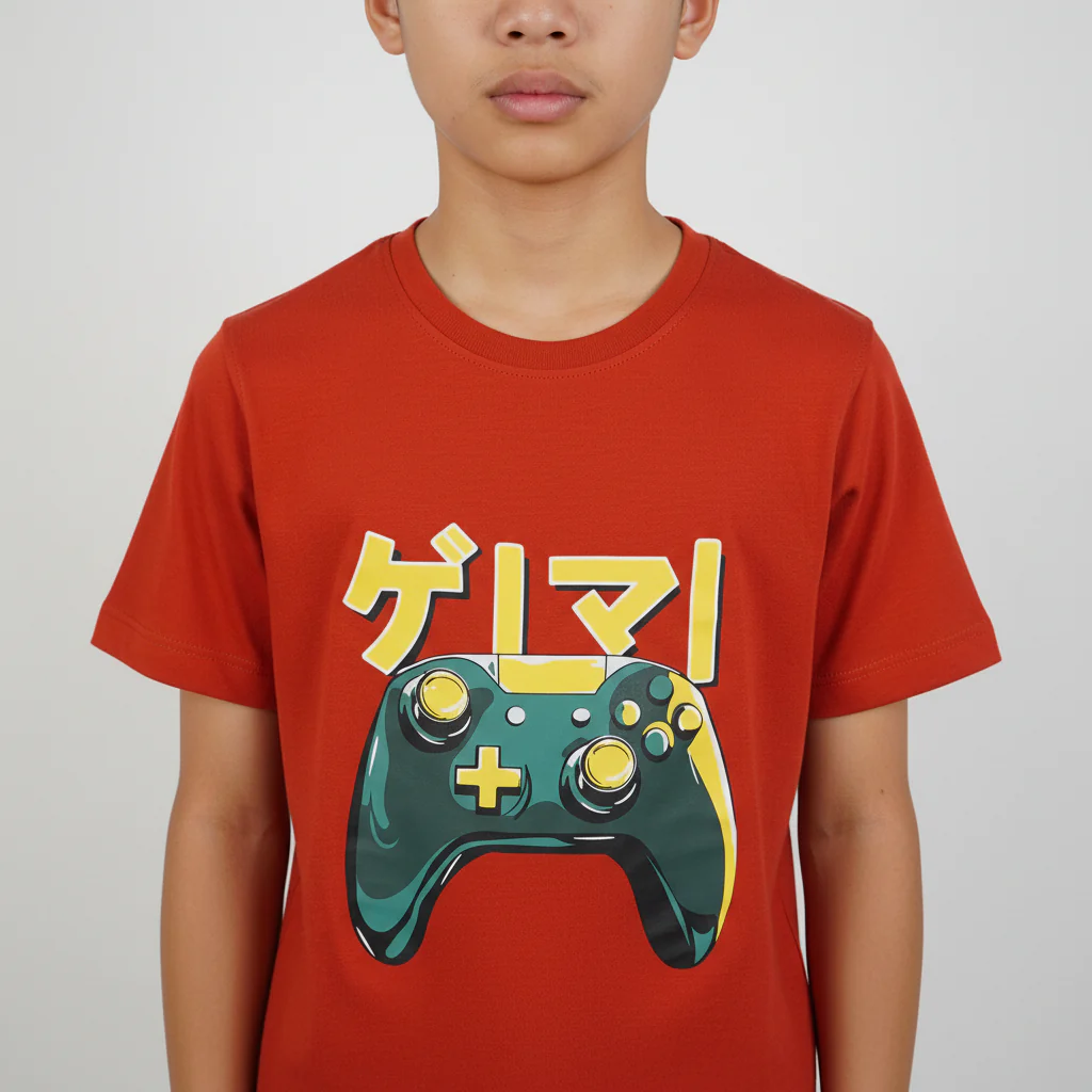 Boys Cotton Crew Neck Graphitee - Image 4