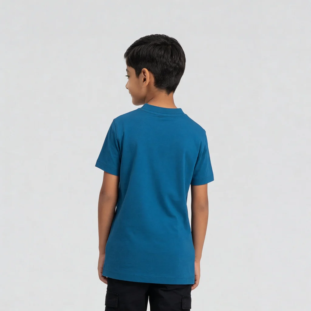 Boys Cotton Crew Neck Graphitee - Image 3