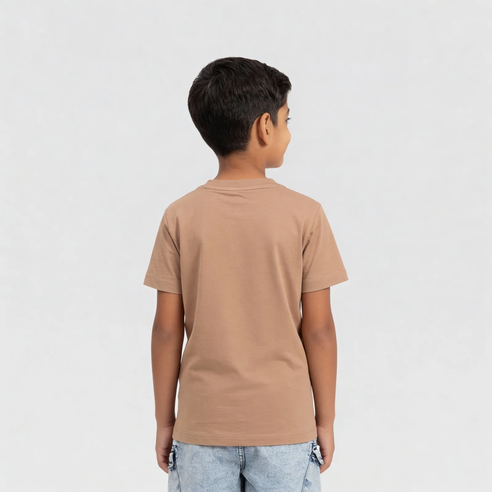 Boys Cotton Crew Neck Graphitee - Image 3