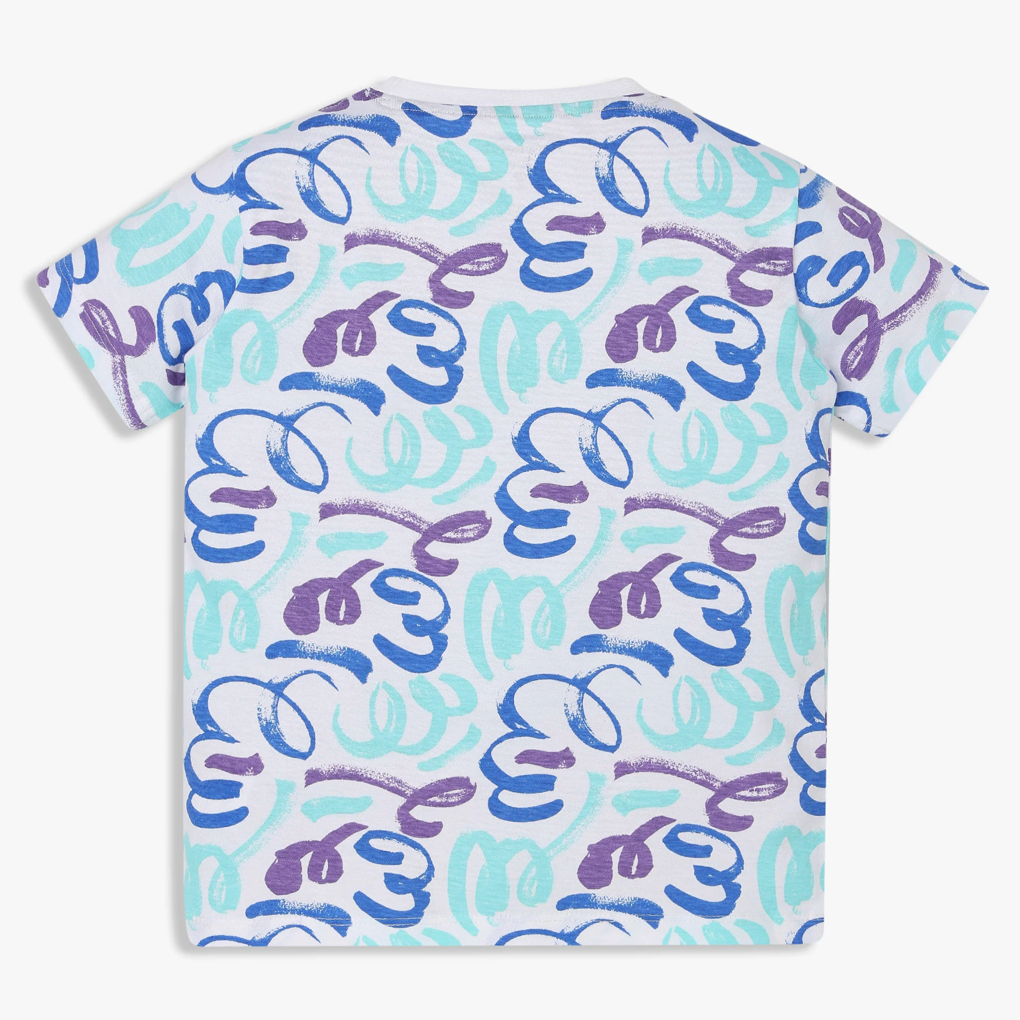 Boys Cotton Crew Neck Weekend T-Shirt - Image 2