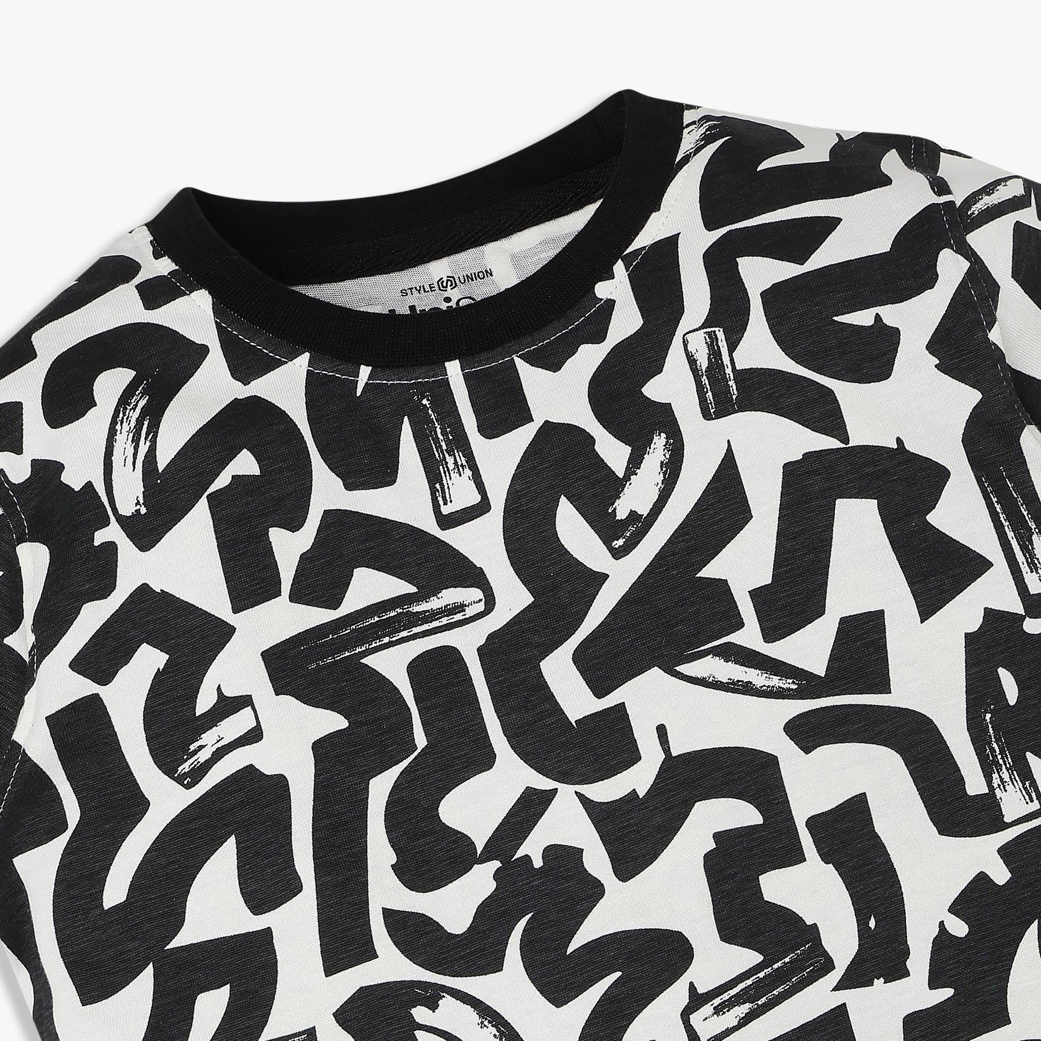 Boys Cotton Crew Neck Weekend T-Shirt - Image 3