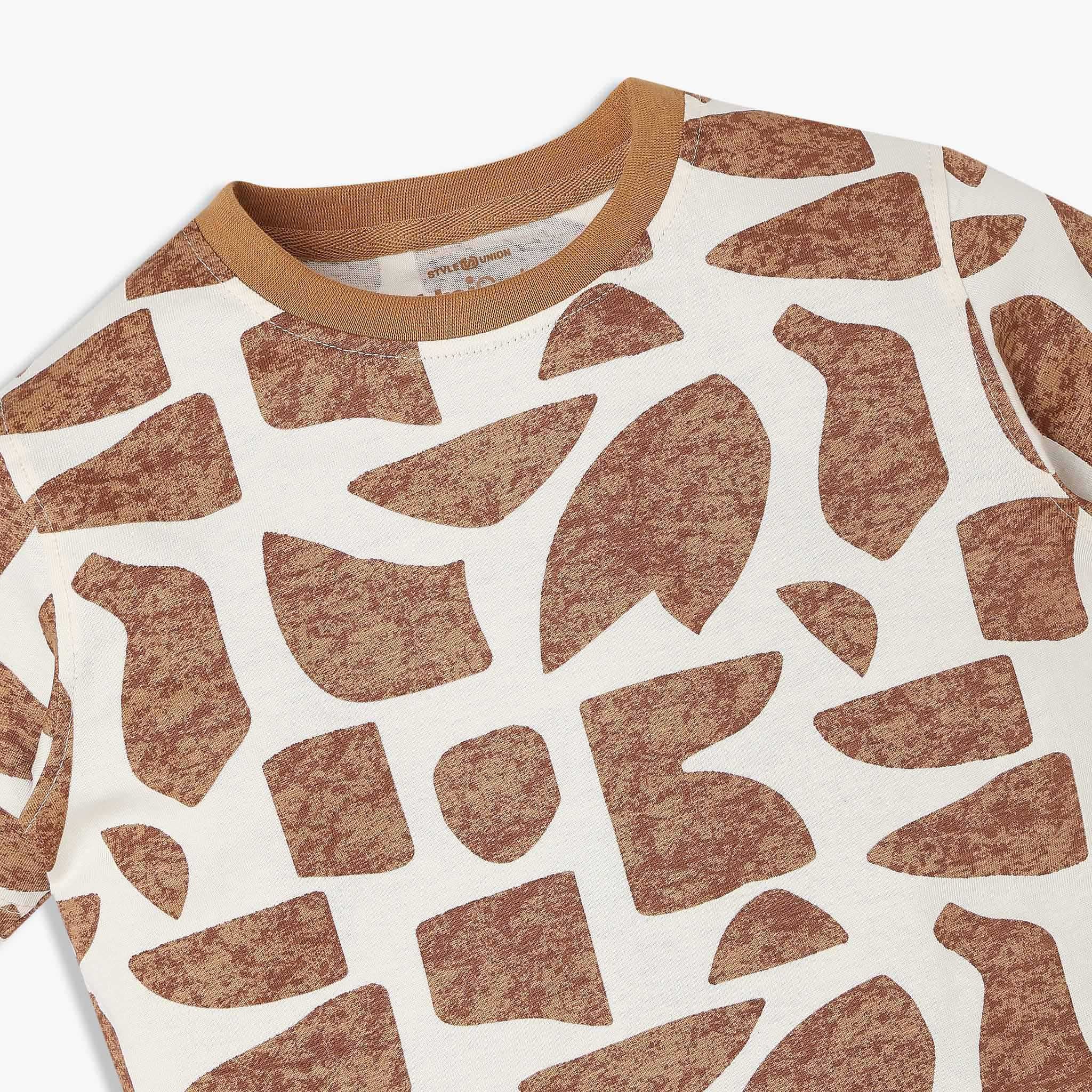 Boys Cotton Crew Neck Weekend T-Shirt - Image 3