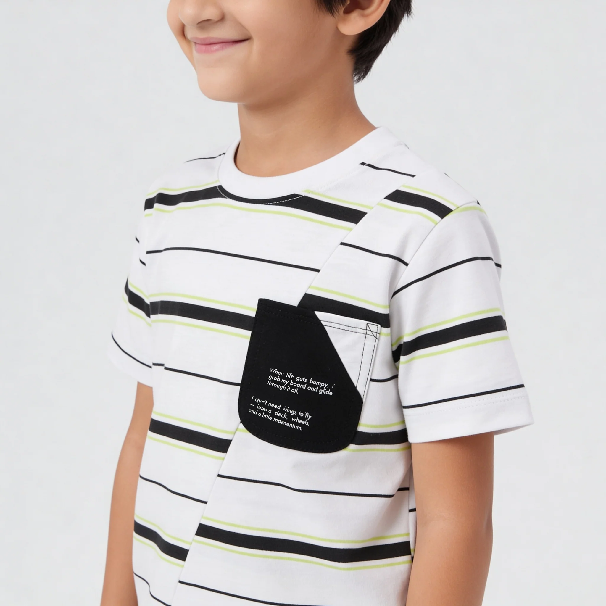 Boys Cotton Cut And Sew T-Shirt - Image 4