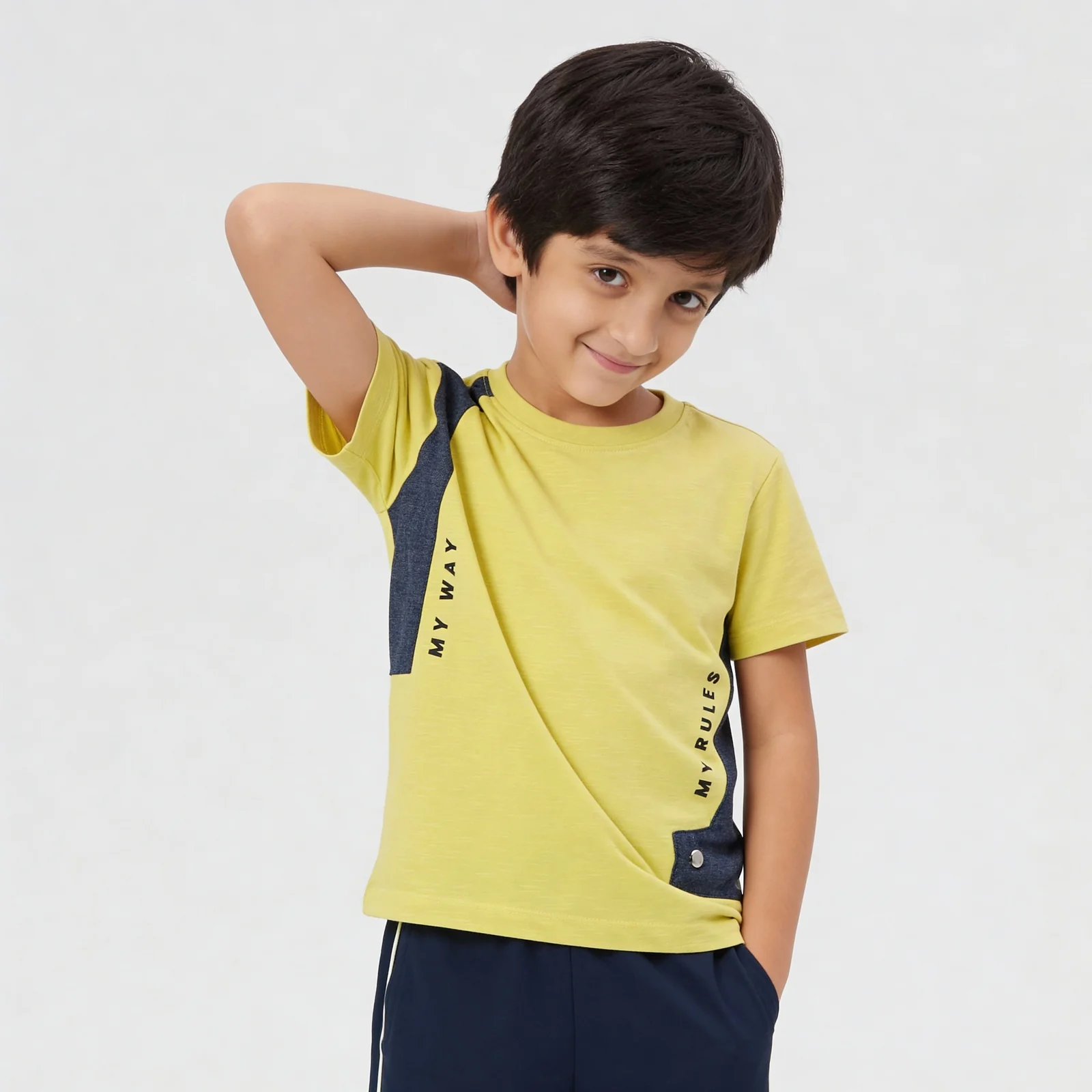 Boys Cotton Cut and Sew T-Shirt - Image 2