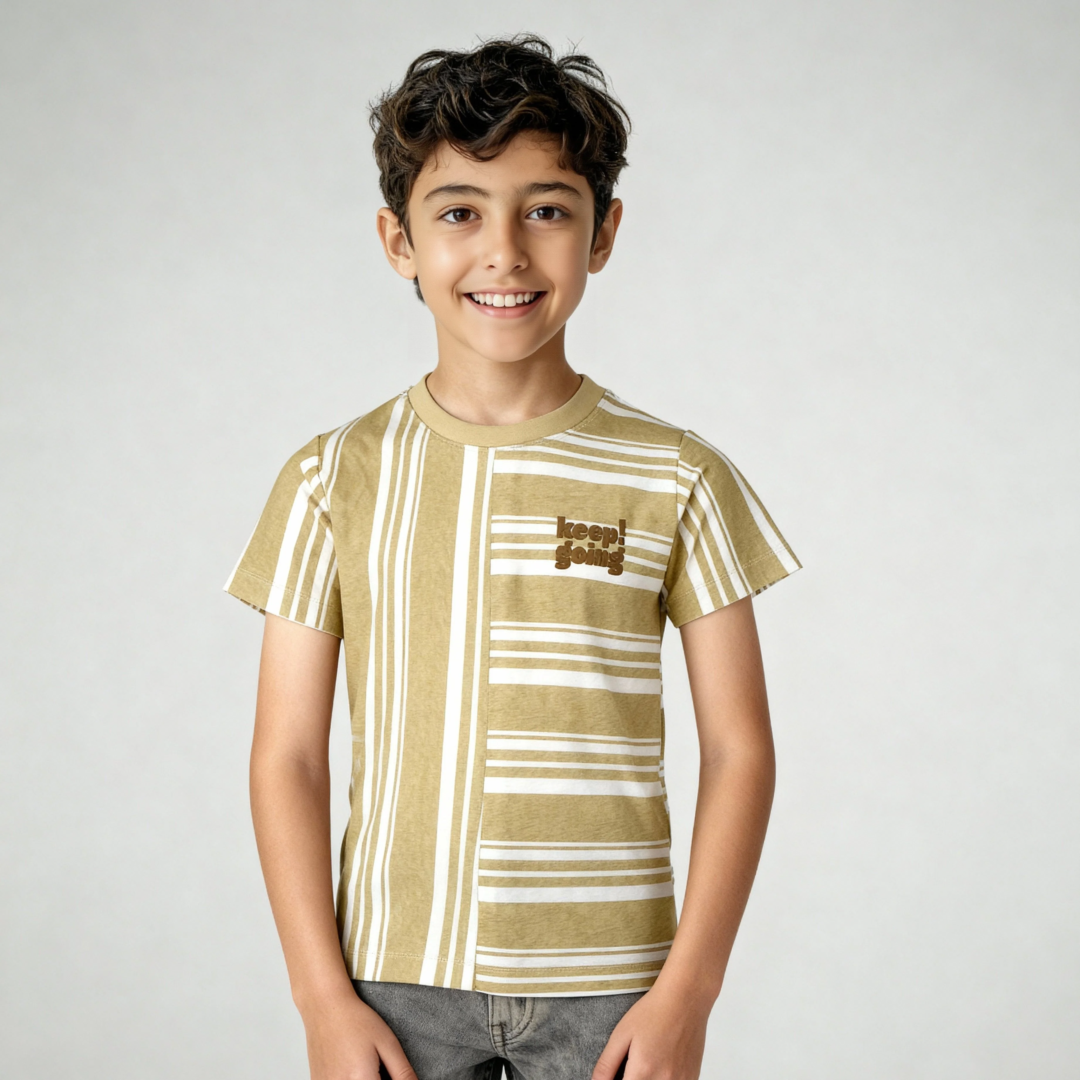 Boys Cotton Cut and Sew Weekend T-Shirt - Image 2