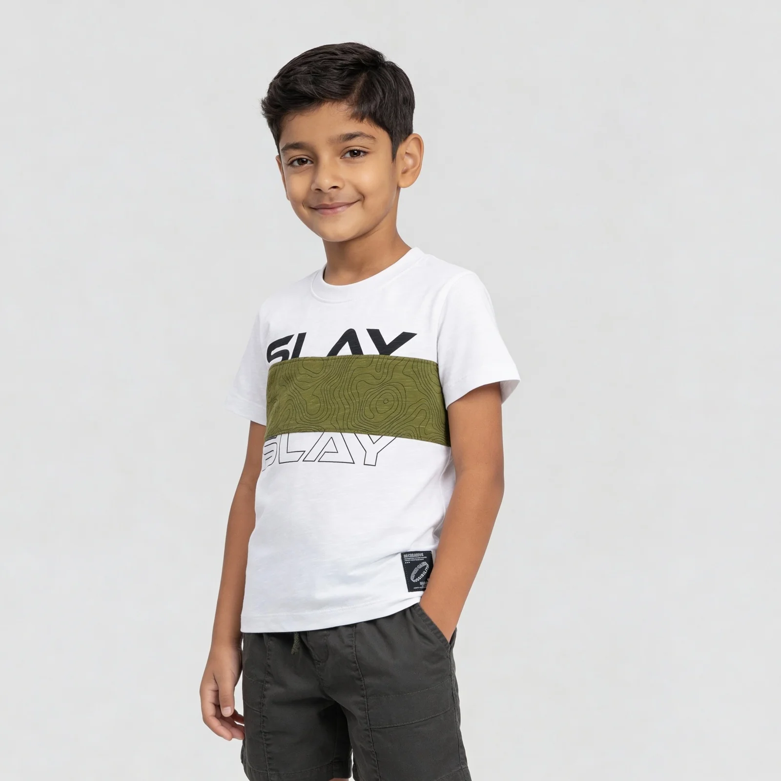 Boys Cotton Cut and Sew Weekend T-Shirt - Image 5