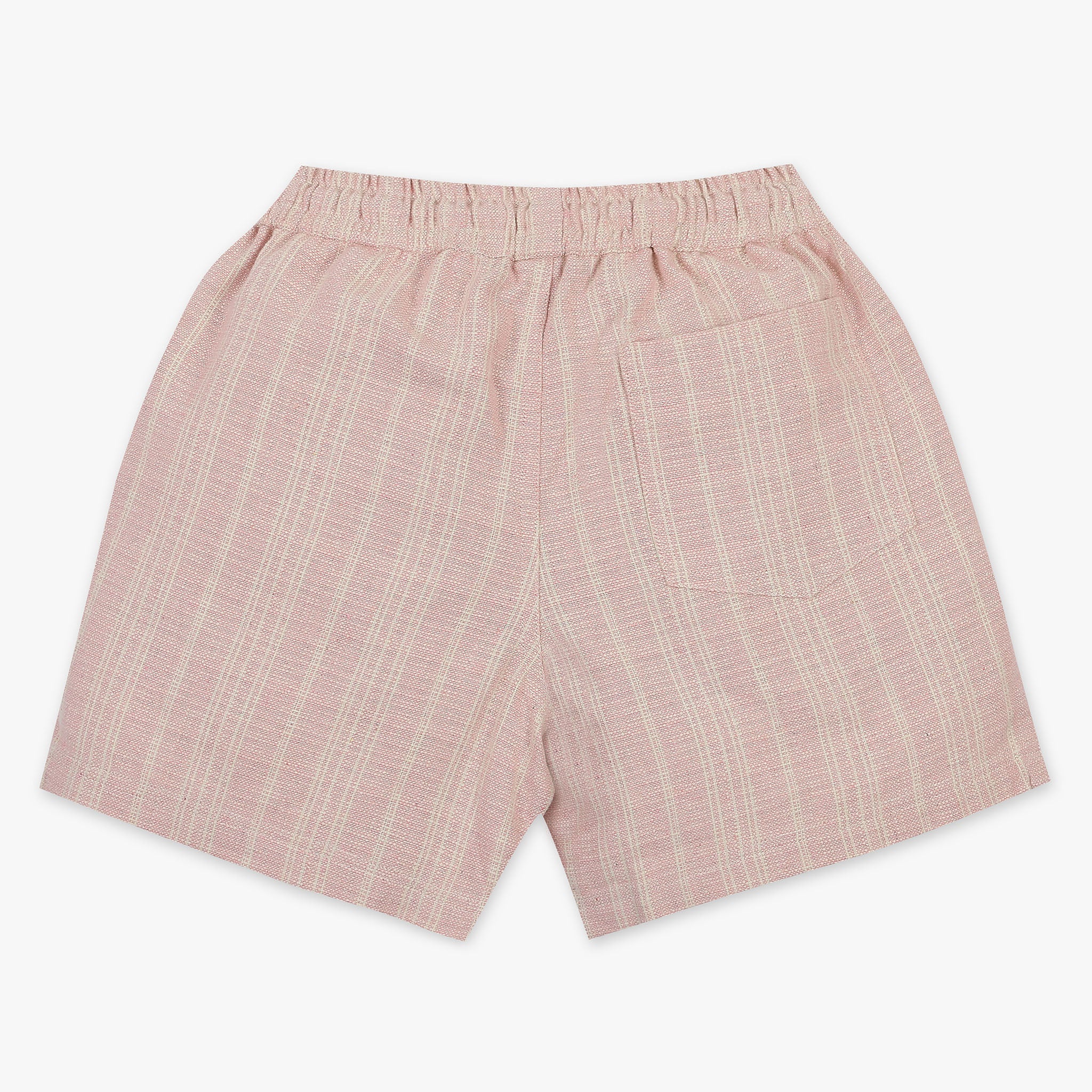 Boys Cotton Striped Shorts - Image 2