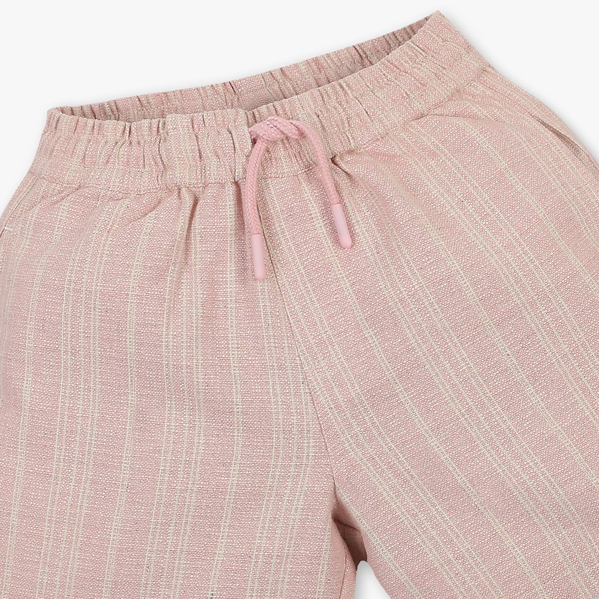 Boys Cotton Striped Shorts - Image 3