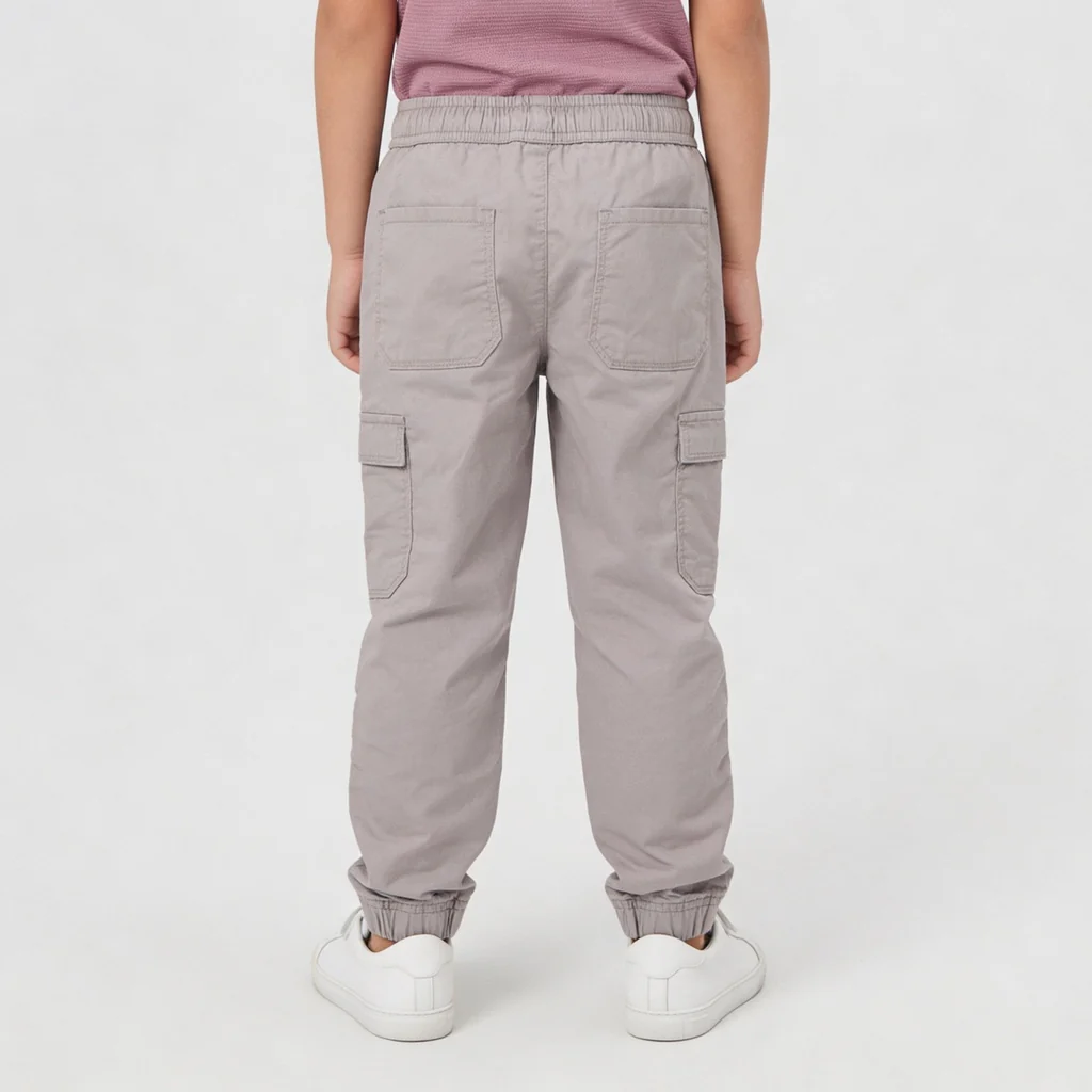 Boys Cotton Full Lenght Cargos - Image 13