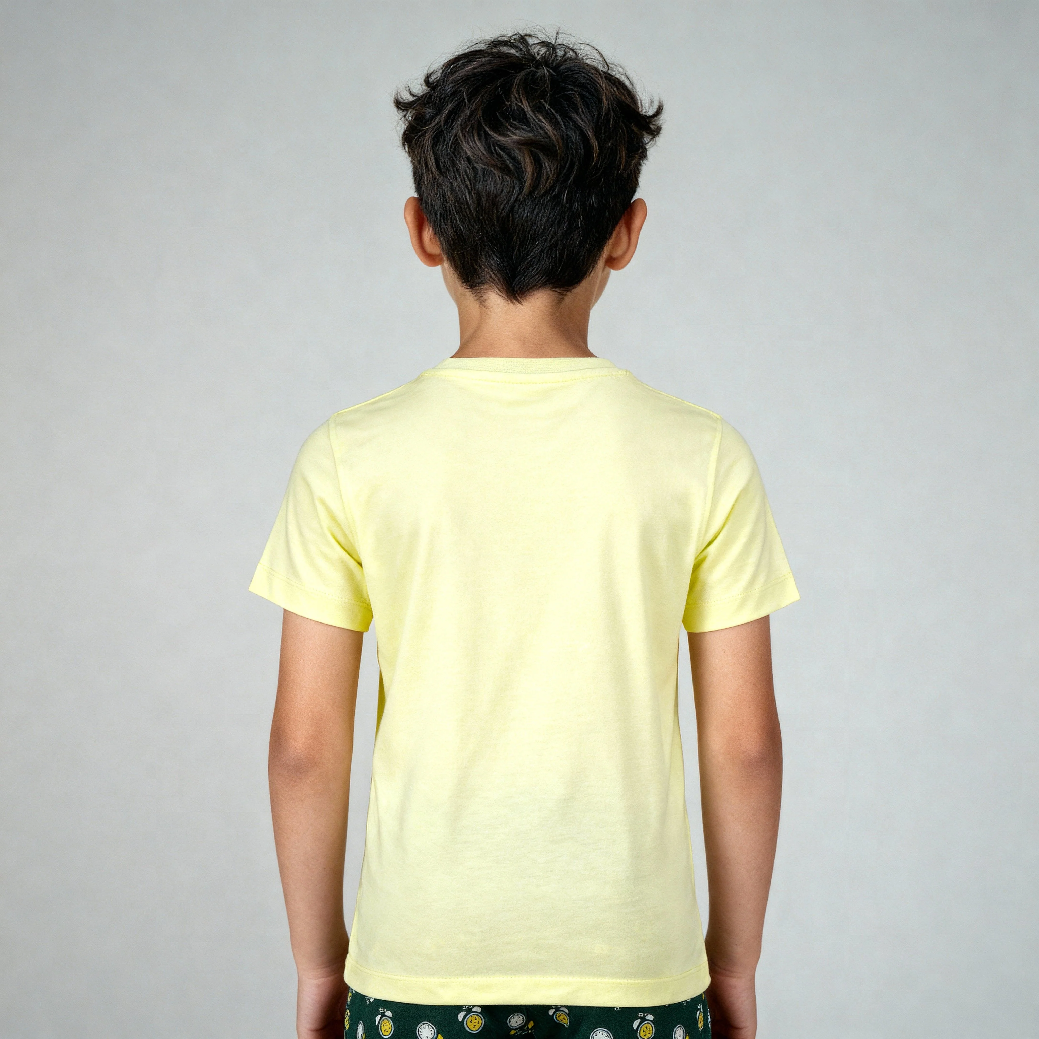 Boys Cotton Graphic T-Shirt with Track Pant Sleepwear Set - Image 3
