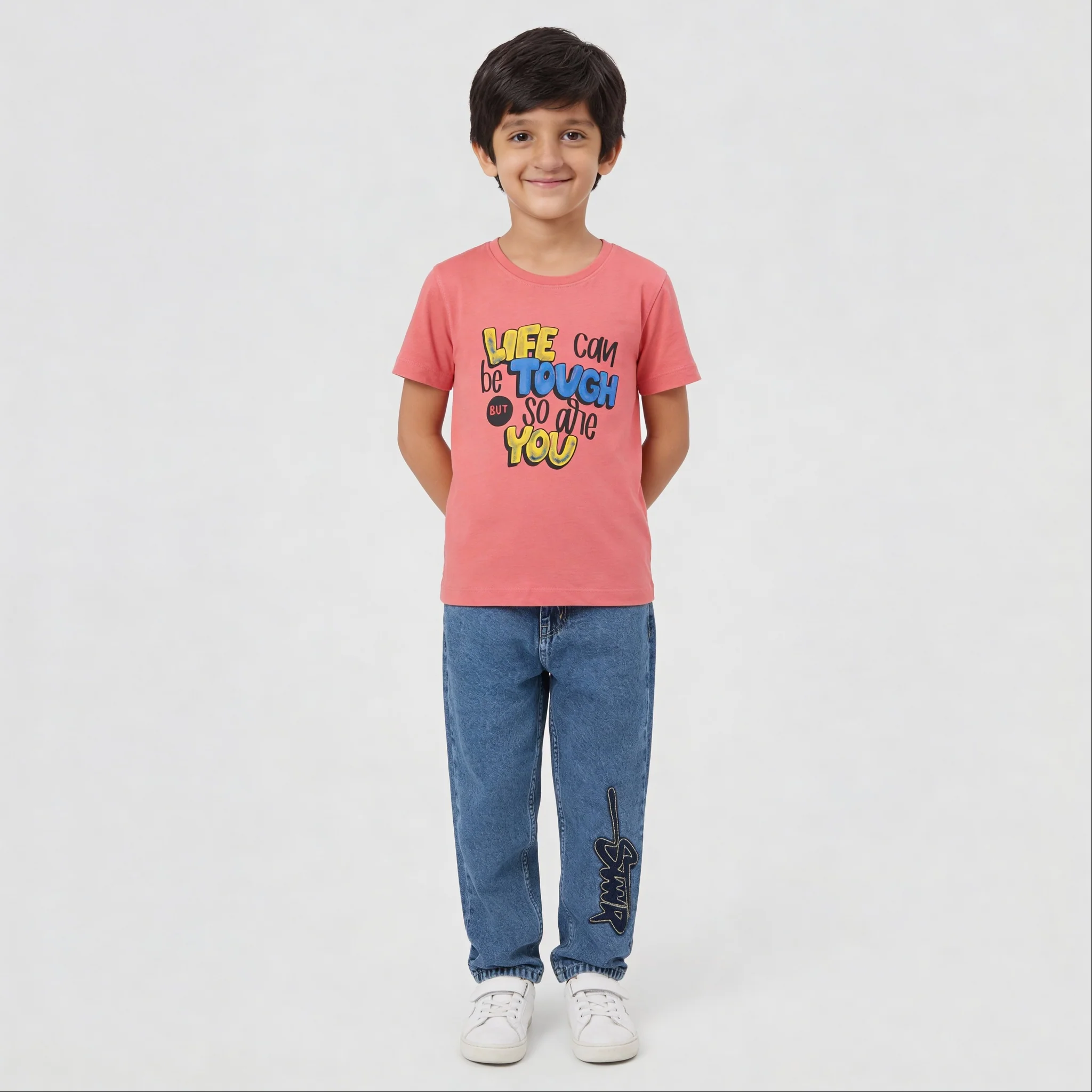 Boys Cotton Graphitee