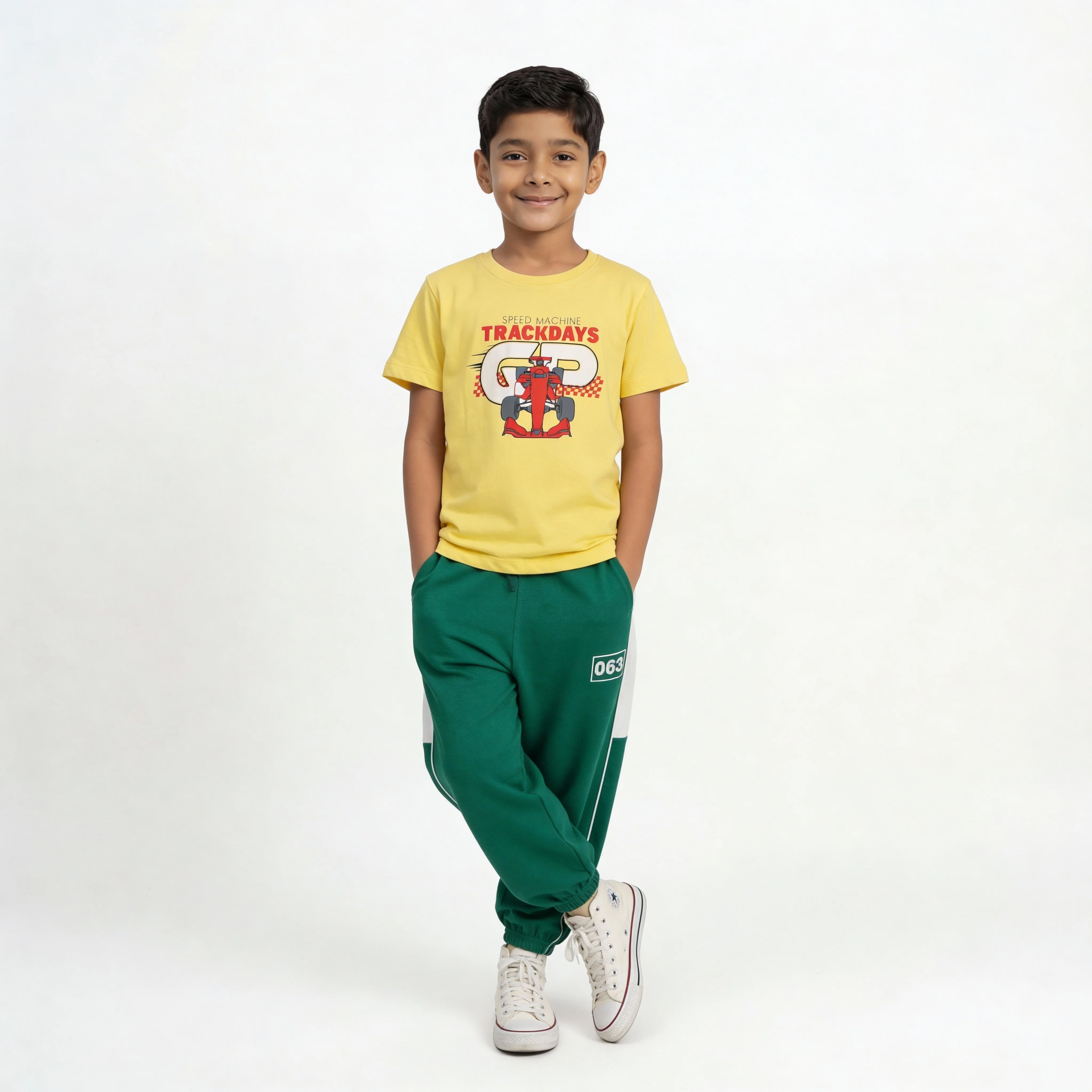 Boys Cotton Pop Joggers