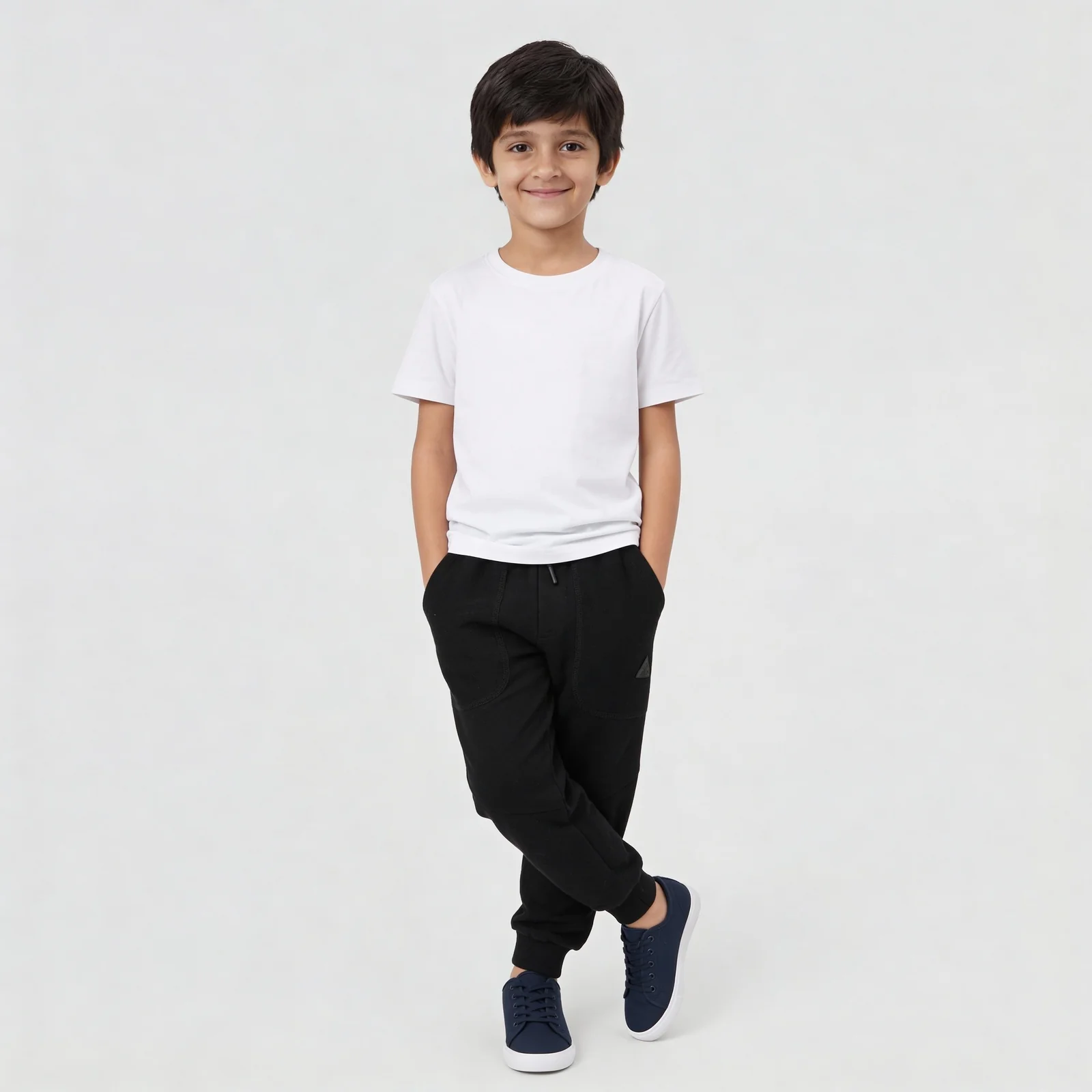Boys Cotton Pop Joggers - Image 6