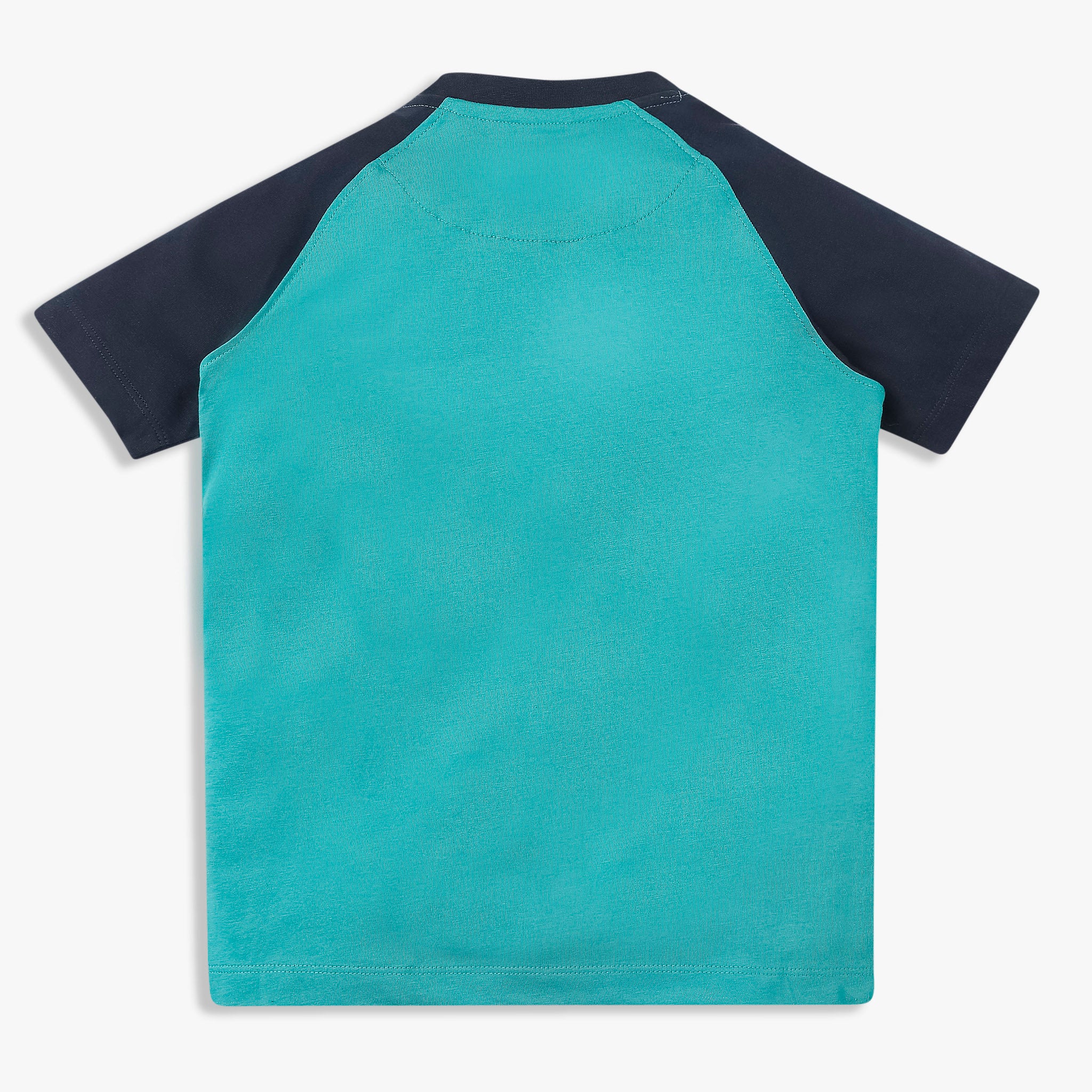 Boys Cotton Printed Crew Neck T-Shirt - Image 2