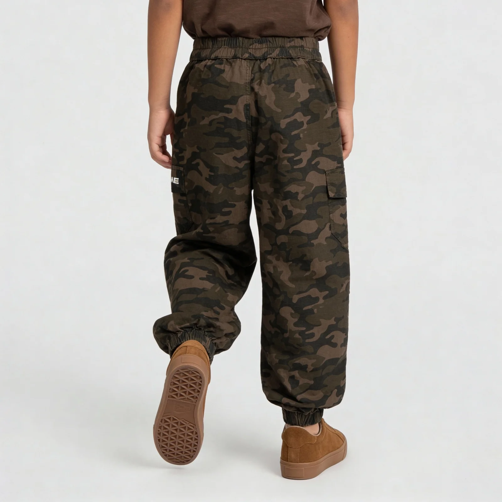 Boys Cotton Printed Messenger Pant - Image 3