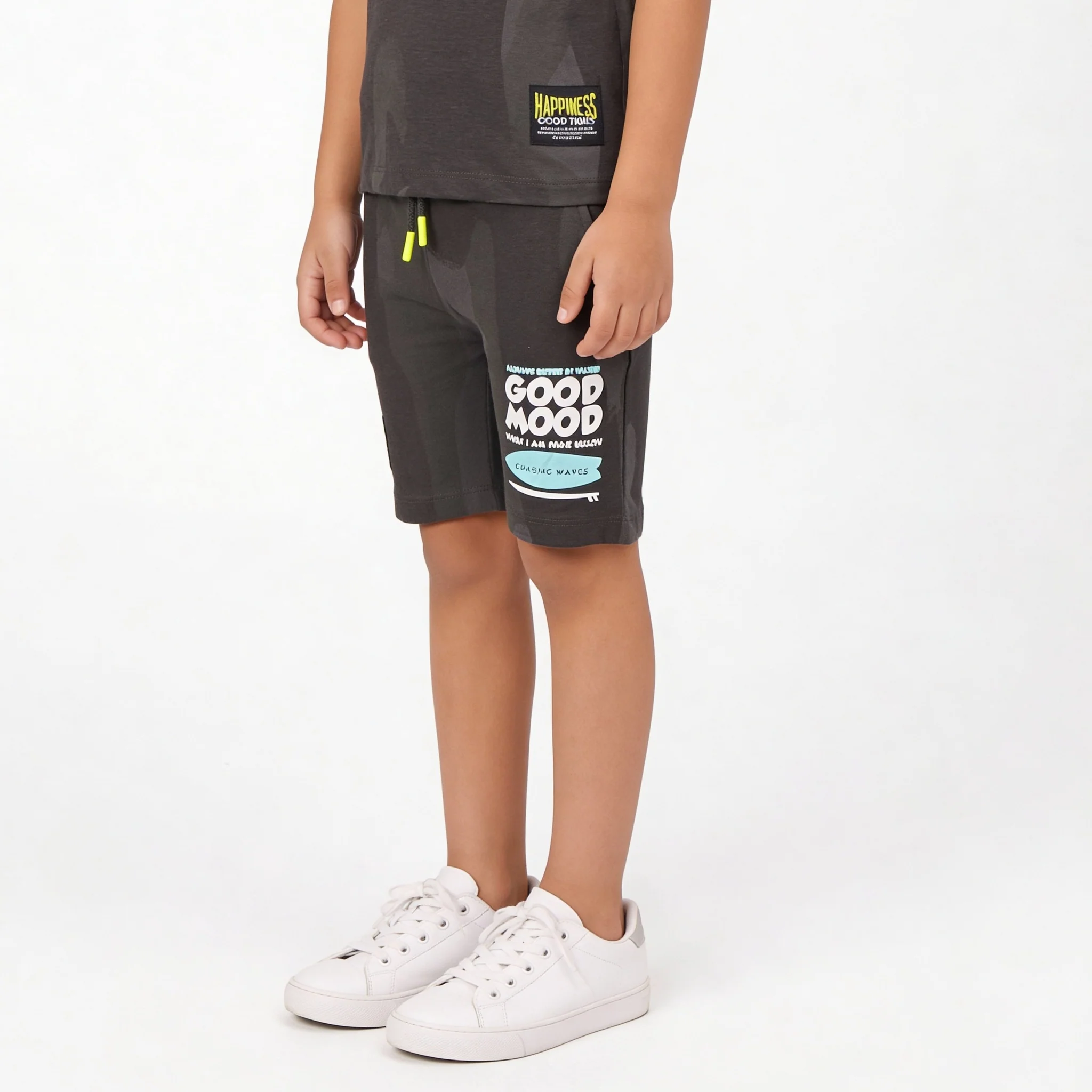 Boys Cotton Printed Shorts - Image 5