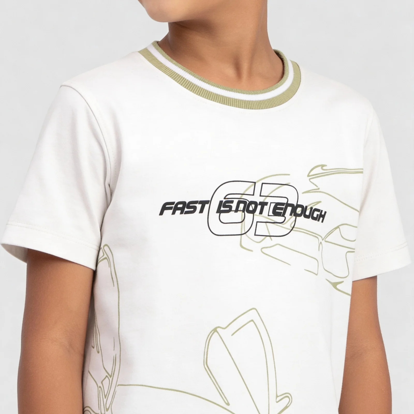Boys Cotton Printed T-Shirt - Image 4